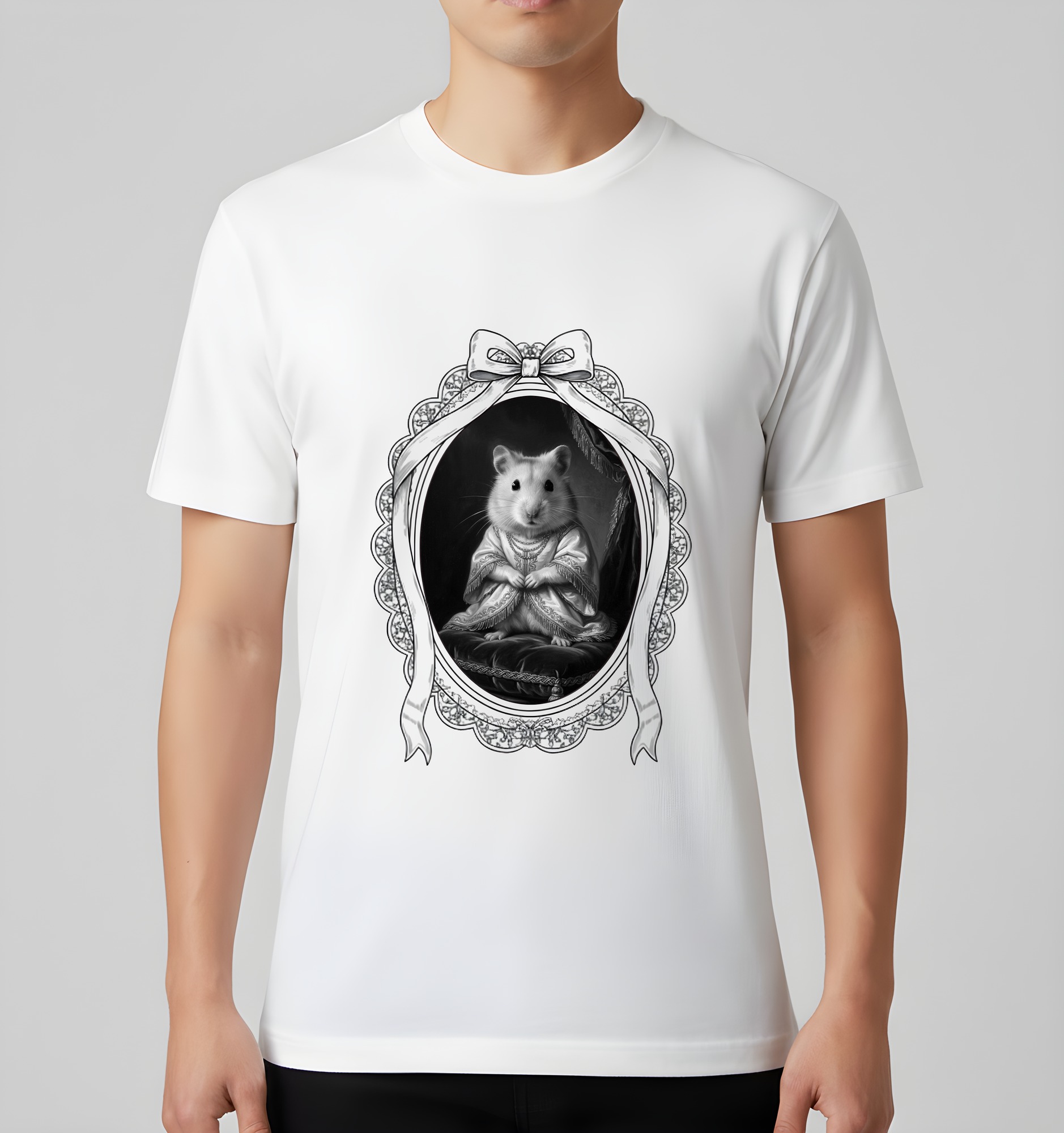 プディングハムスターのTシャツ 3枚目