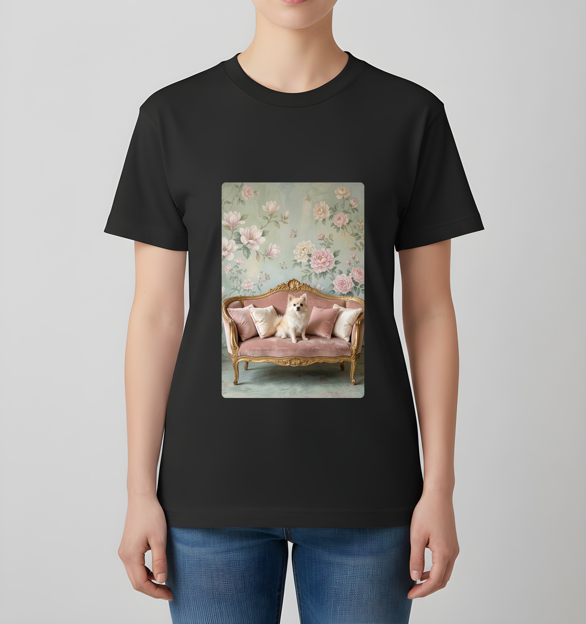 ポメラニアンのTシャツ 4枚目
