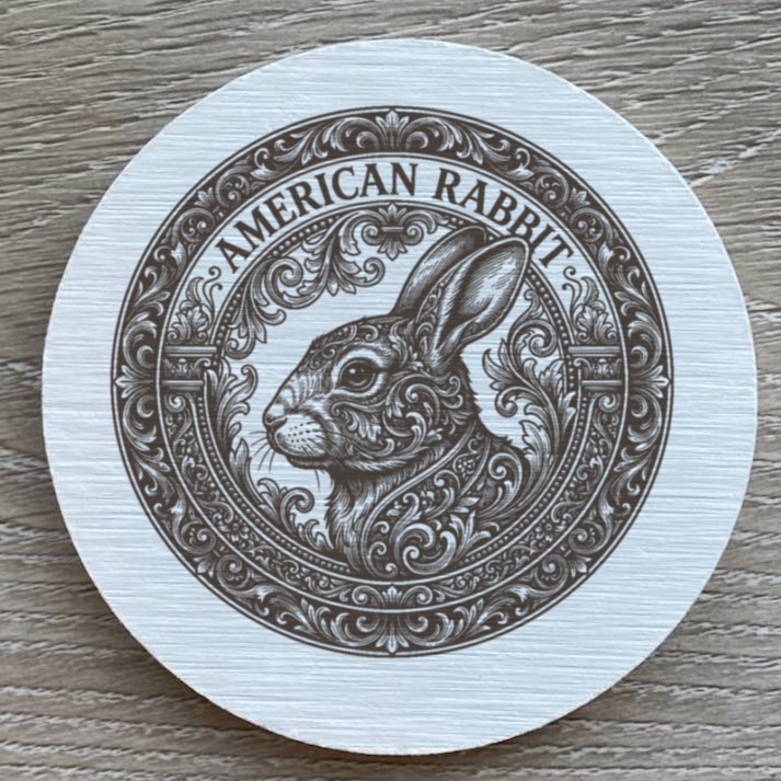 アメリカンのルネサンス肖像画コースターセット（2枚目）