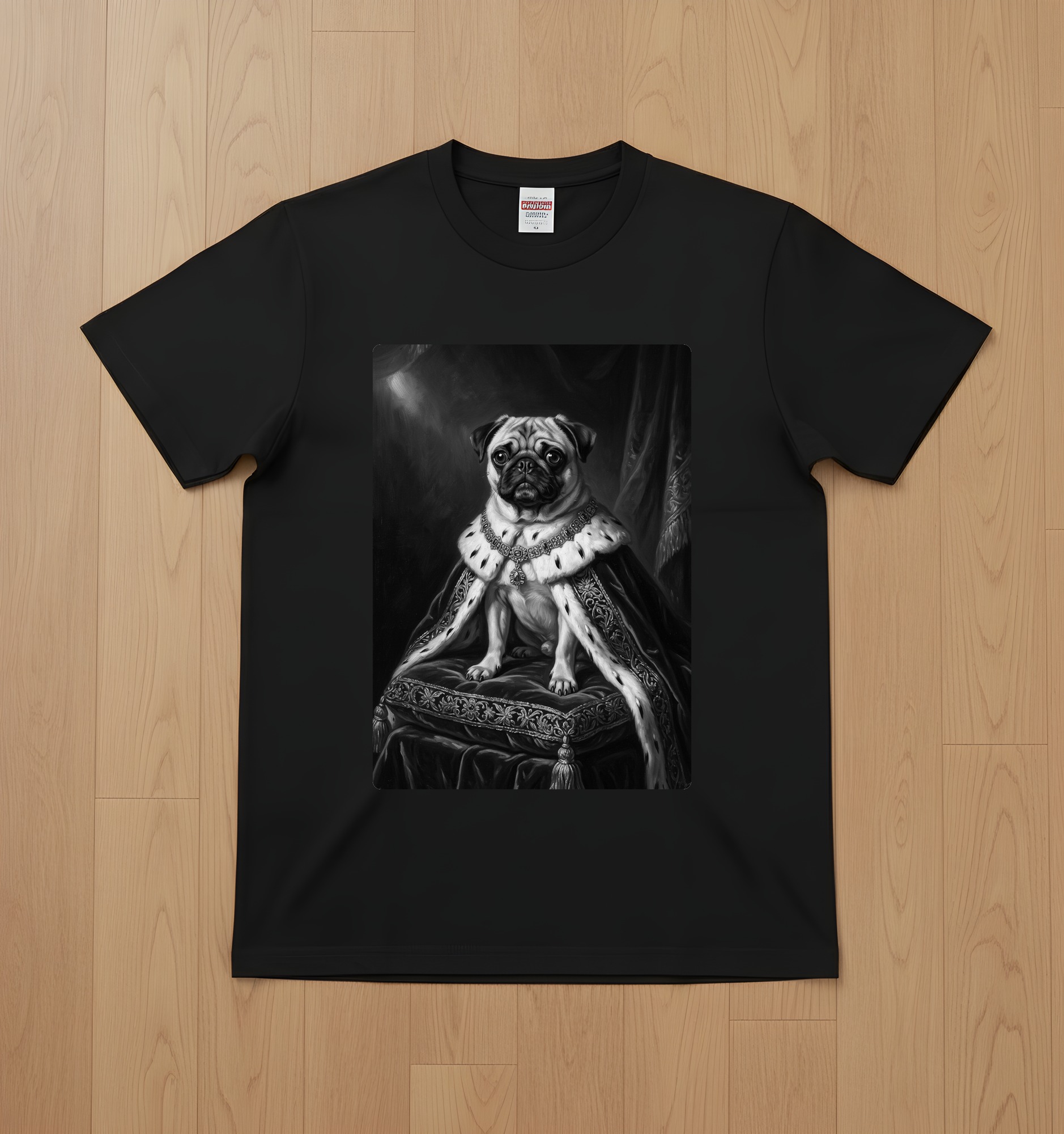 パグのTシャツ 1枚目