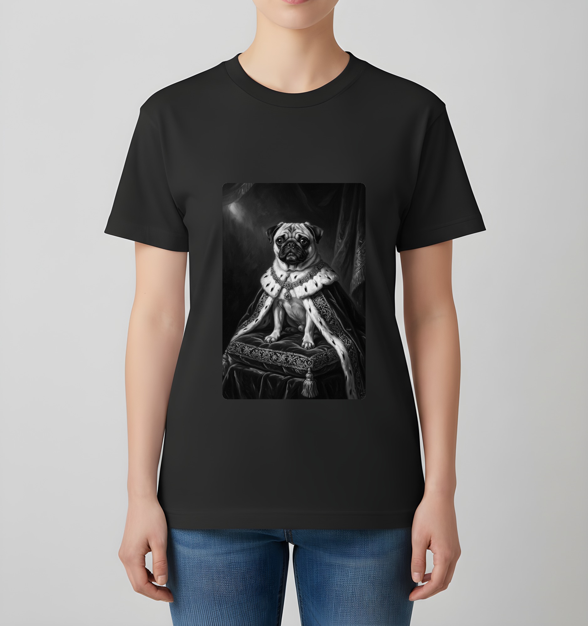 パグのTシャツ 4枚目