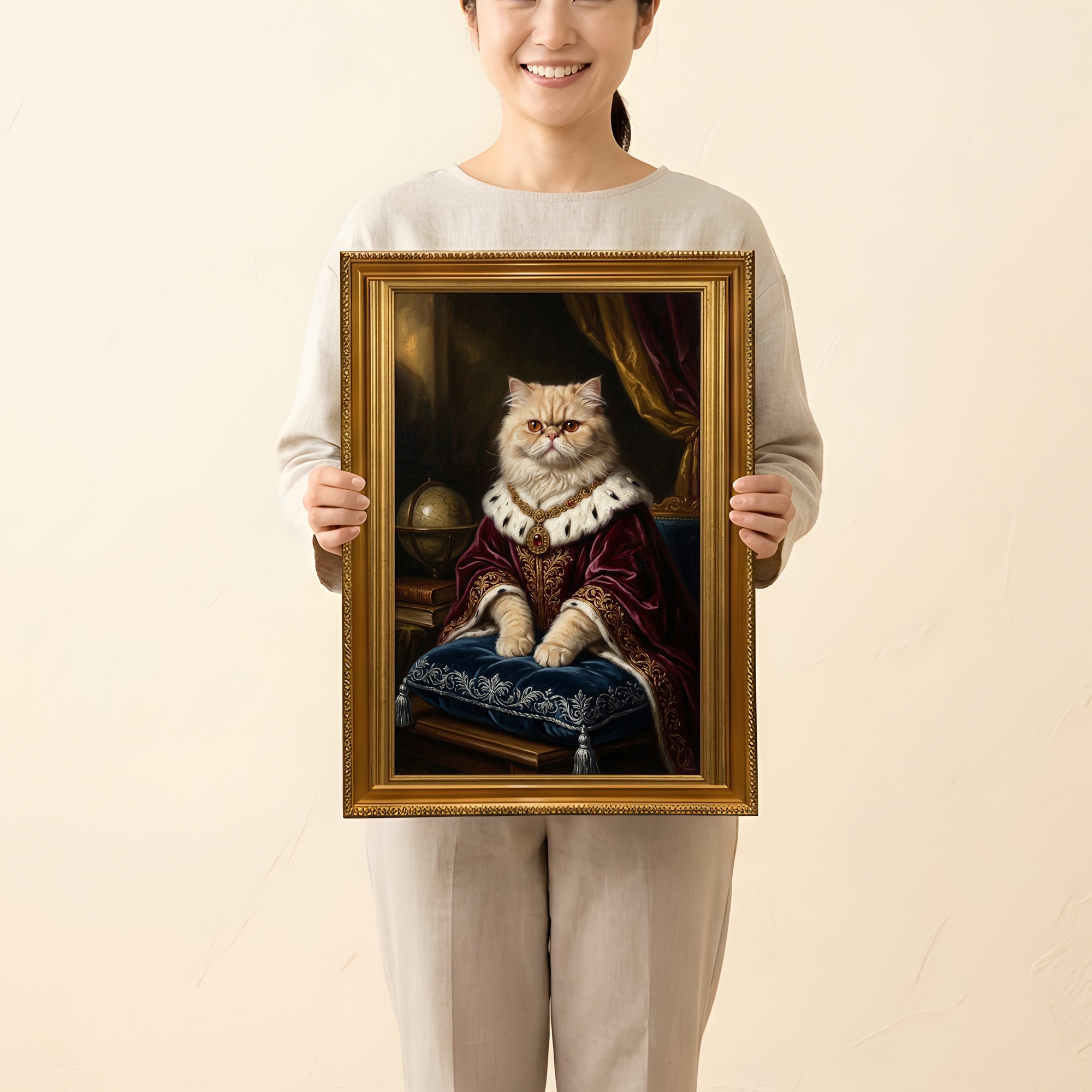 ペルシャ猫の額装プリント 2枚目