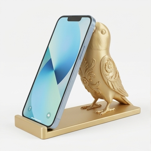 アキクサインコのスマホスタンド 1枚目