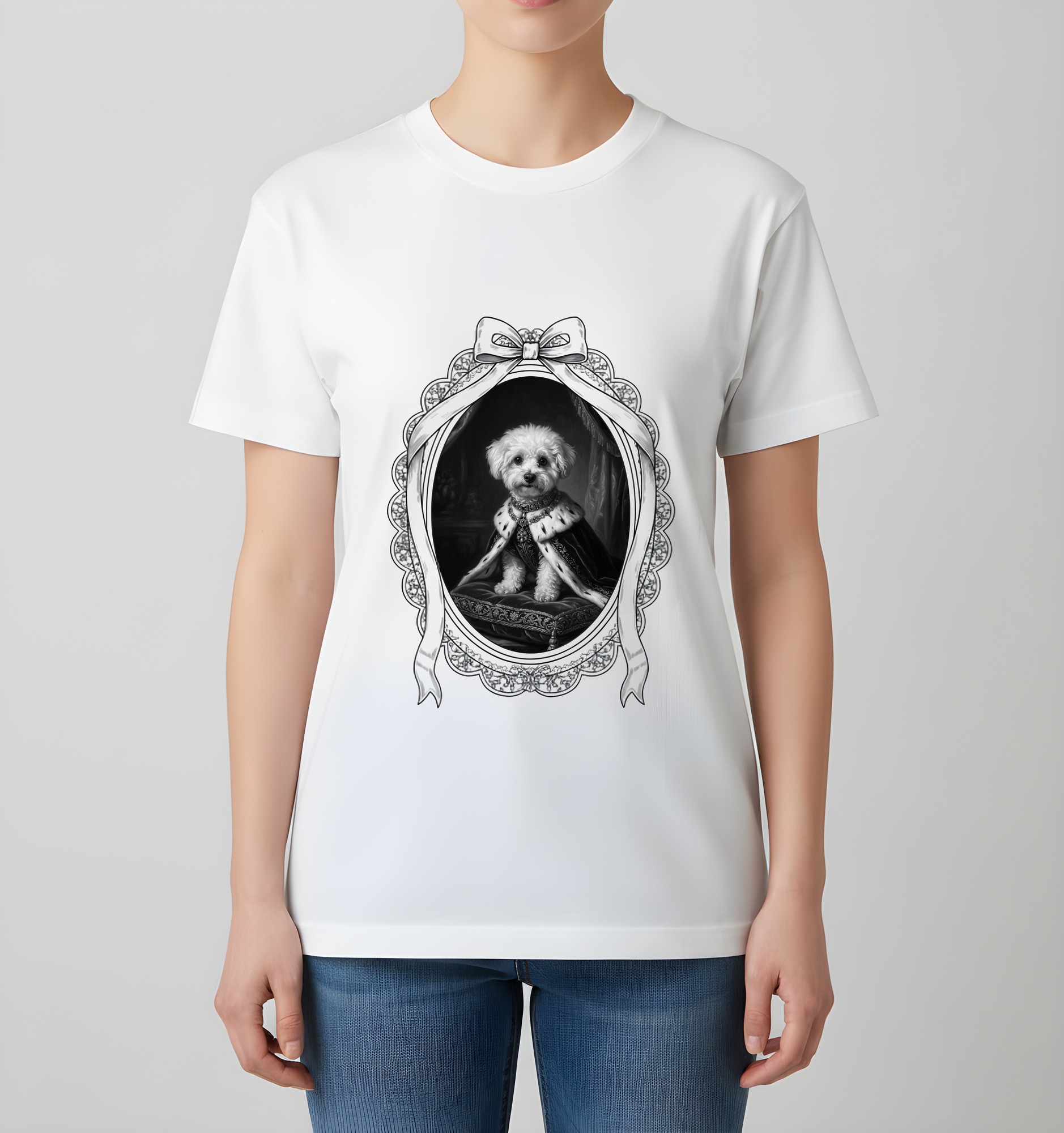 ビションフリーゼのTシャツ 4枚目