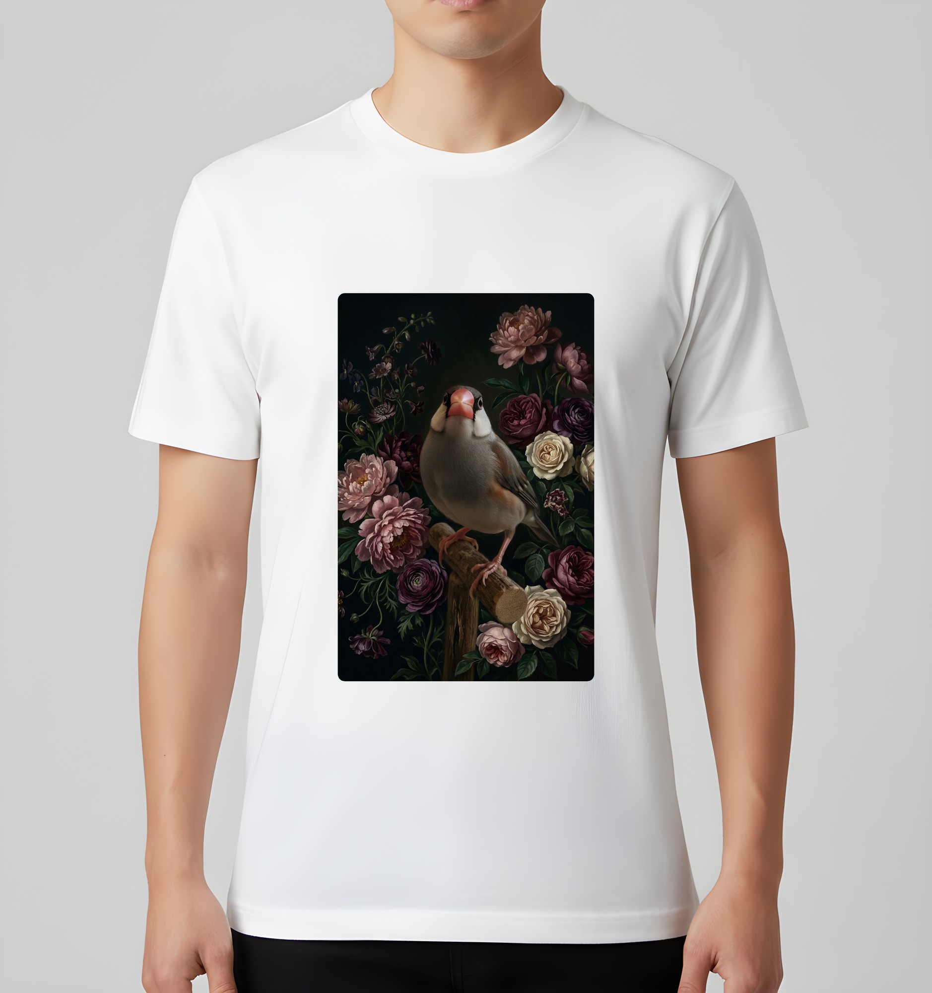 文鳥・ブンチョウのTシャツ 3枚目