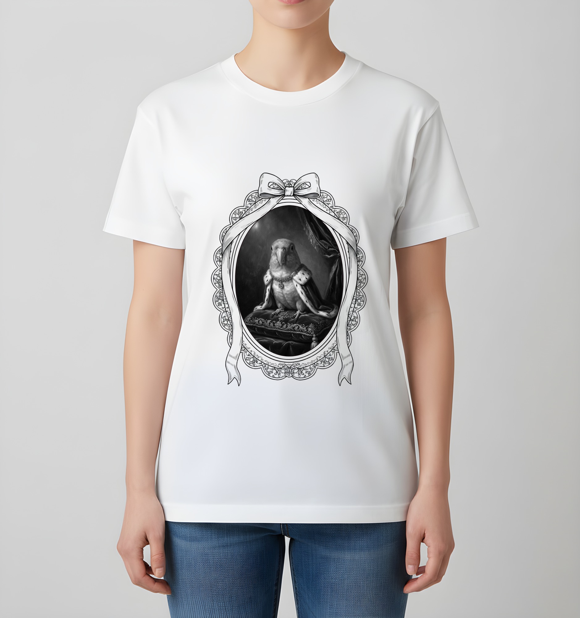 シロハラインコのTシャツ 4枚目