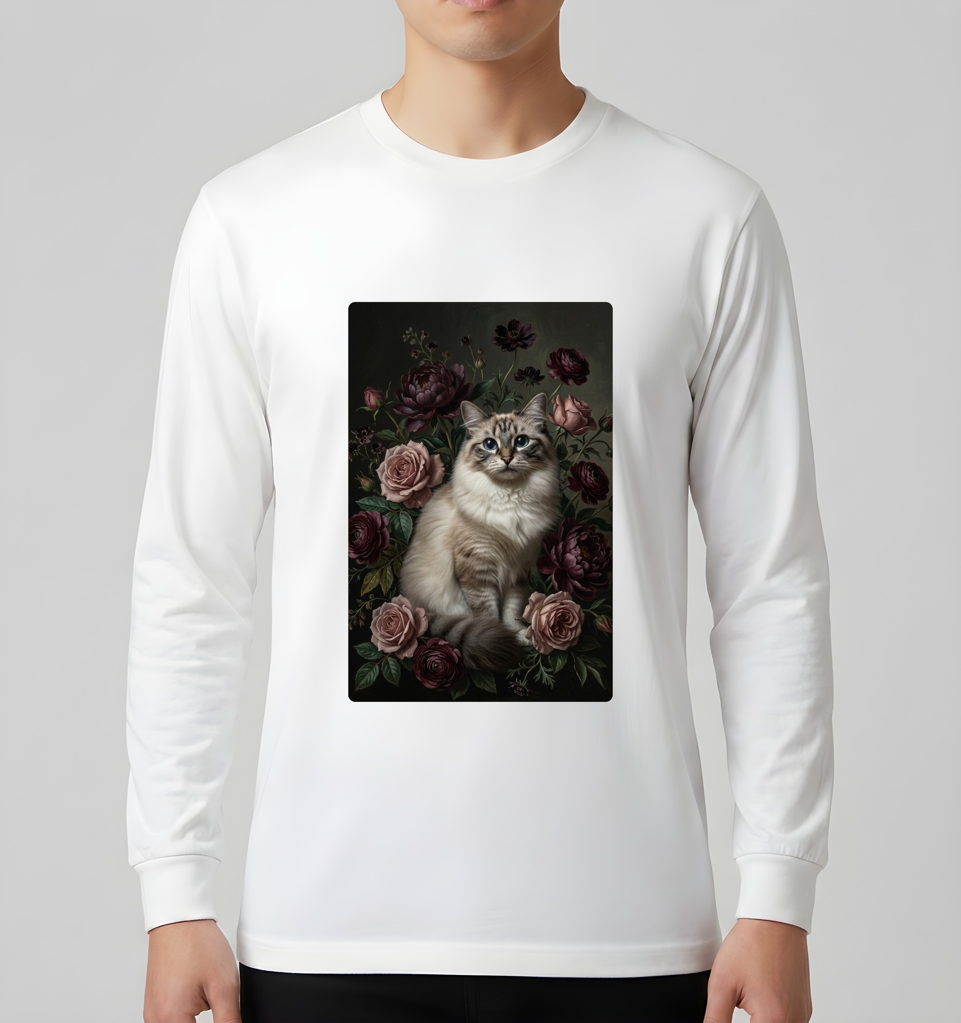 ラグドールの長袖Tシャツ 3枚目
