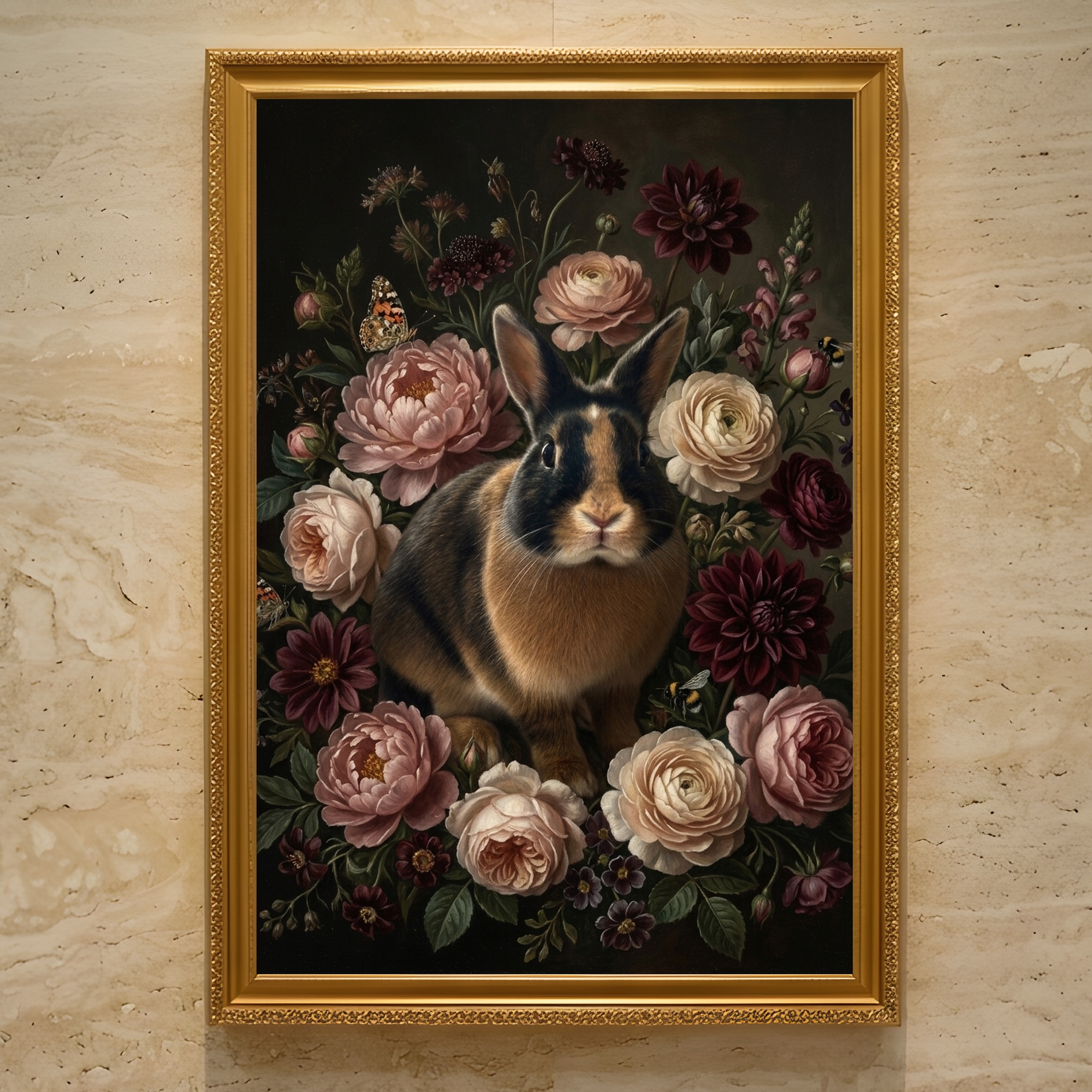 Harlequin rabbit — photo 1