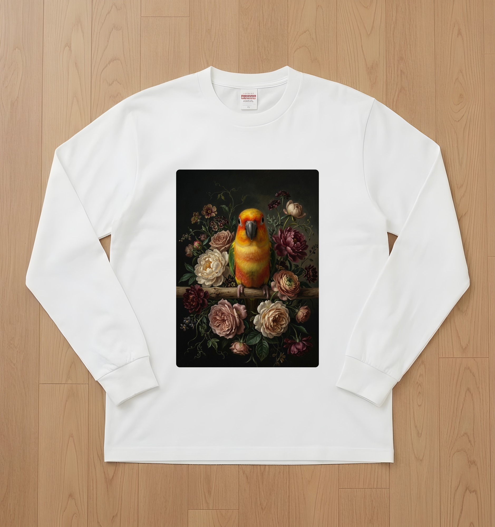 ナナイロメキシコインコの長袖Tシャツ 1枚目