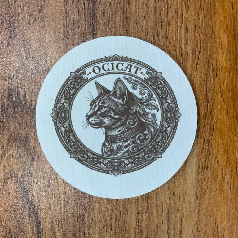 オシキャットのコースターセット 3枚目