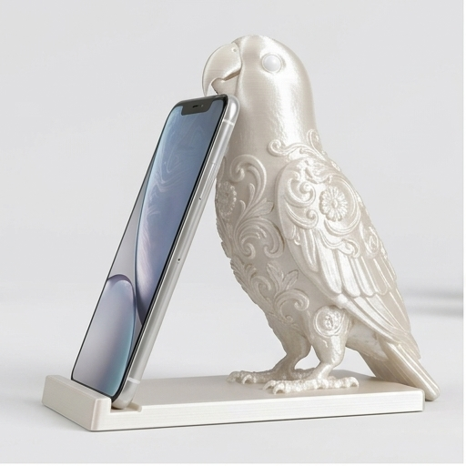 オオハナインコのスマホスタンド 1枚目