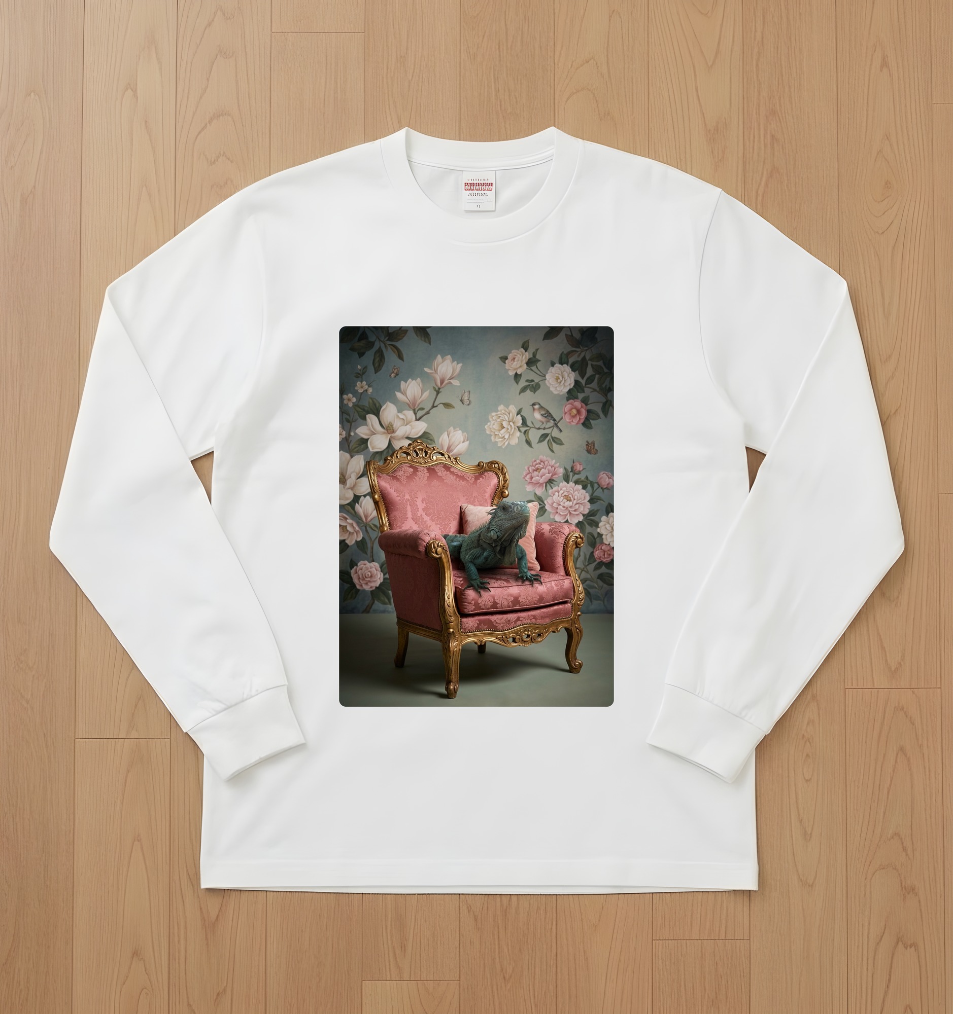 ブルーイグアナの長袖Tシャツ 1枚目
