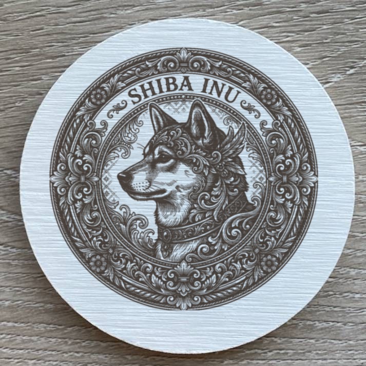 柴犬のコースターセット 2枚目