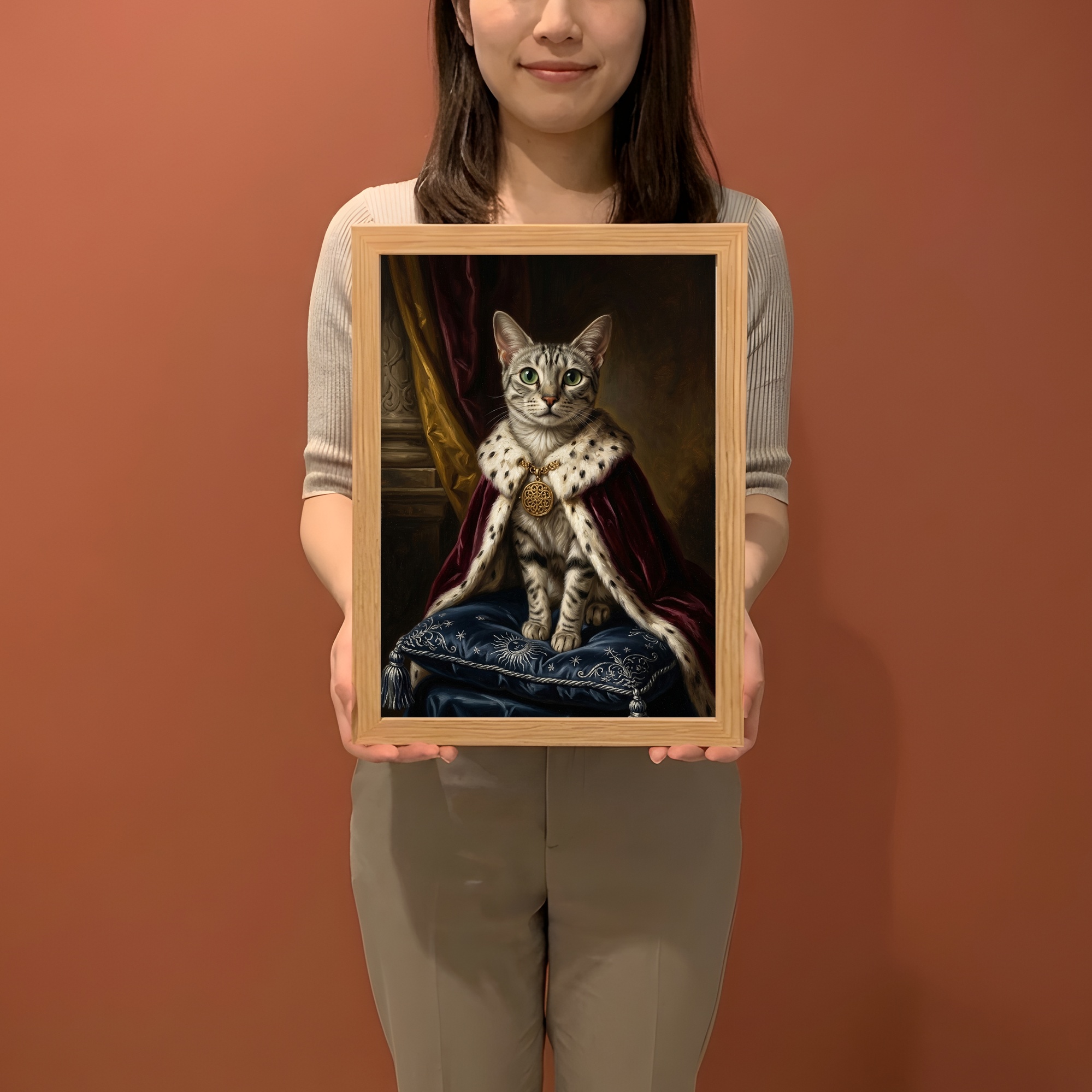 エジプシャンマウの額装プリント 2枚目
