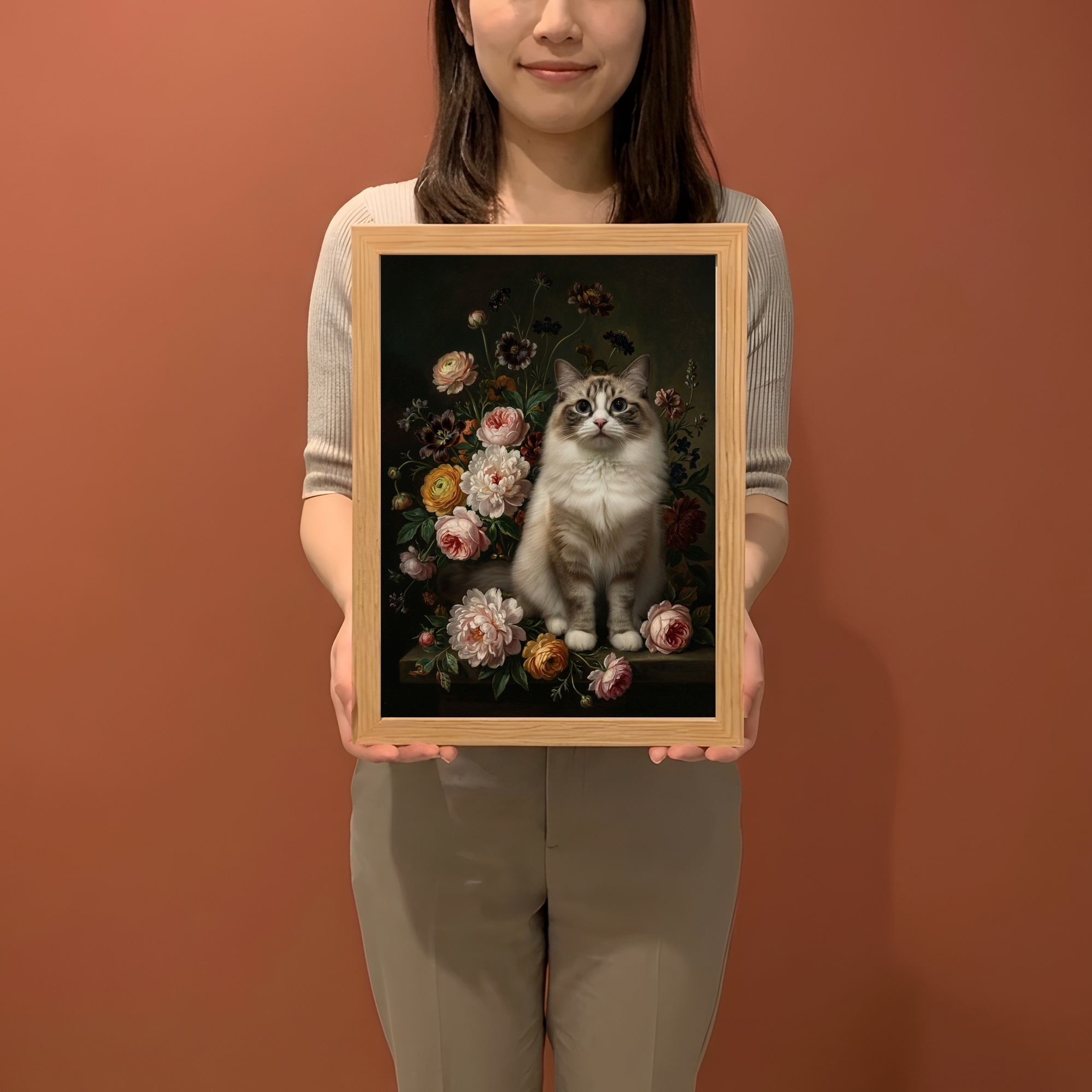 ラグドールの額装プリント 2枚目