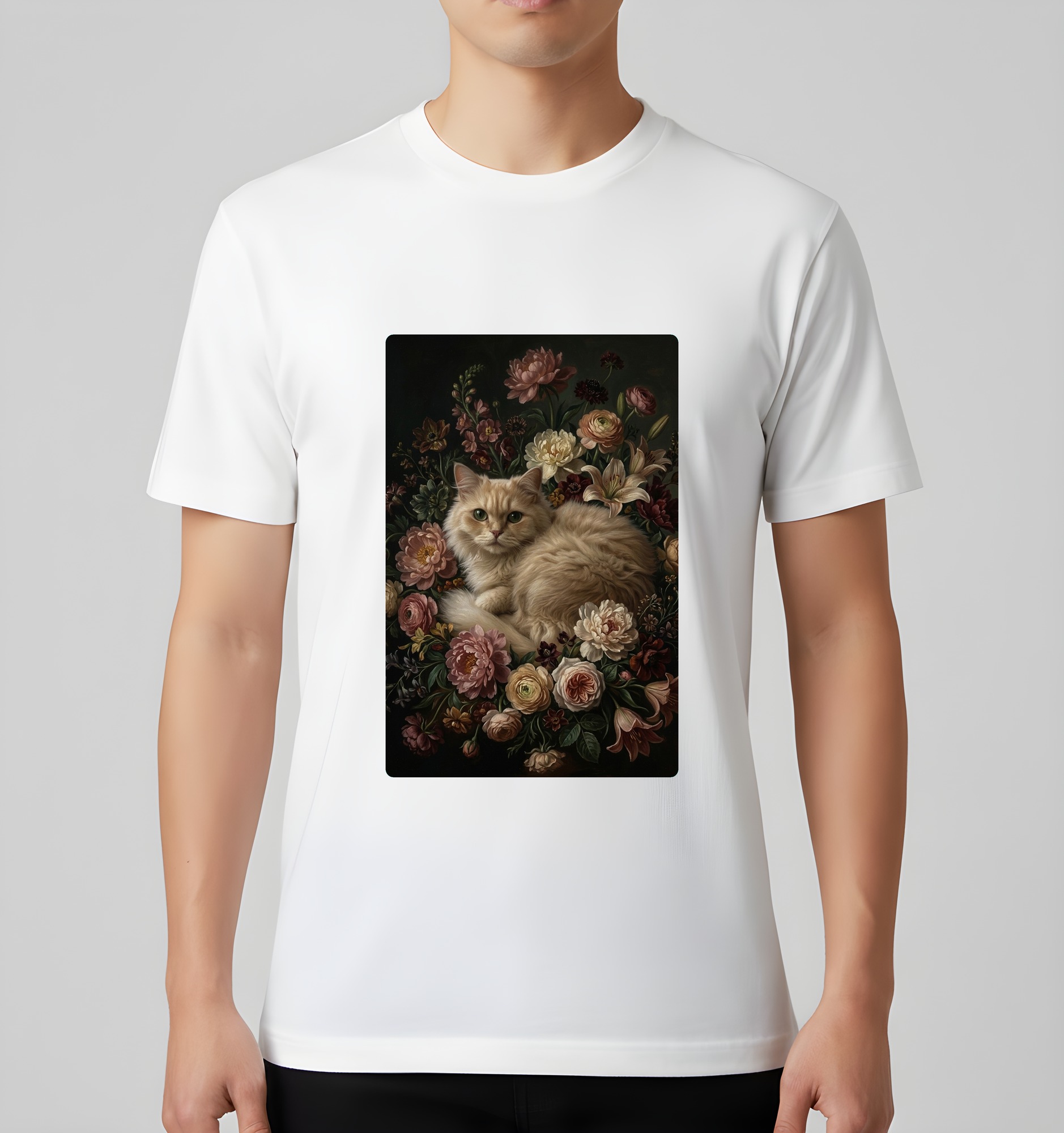 ペルシャ猫のTシャツ 3枚目