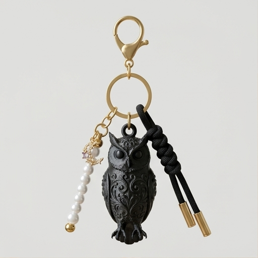 コノハズクのキーホルダー 1枚目