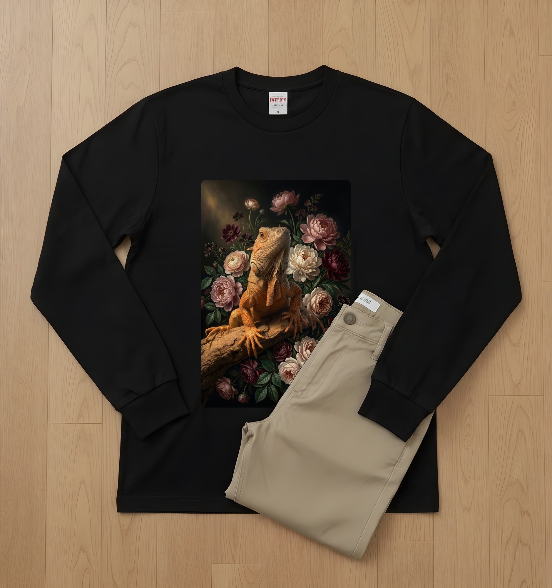 レッドイグアナの長袖Tシャツ 2枚目