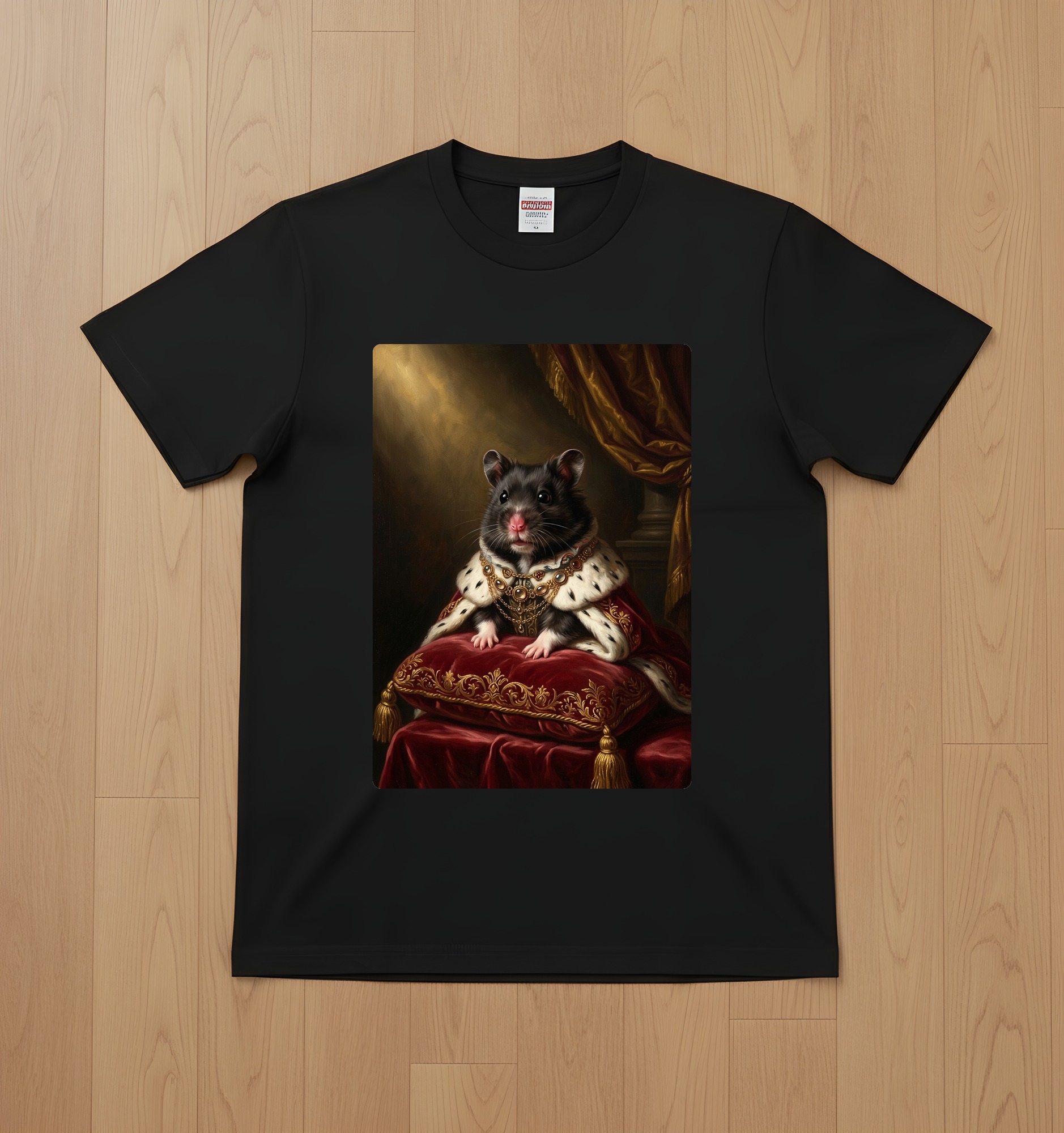 ブラックベアハムスターのTシャツ 1枚目