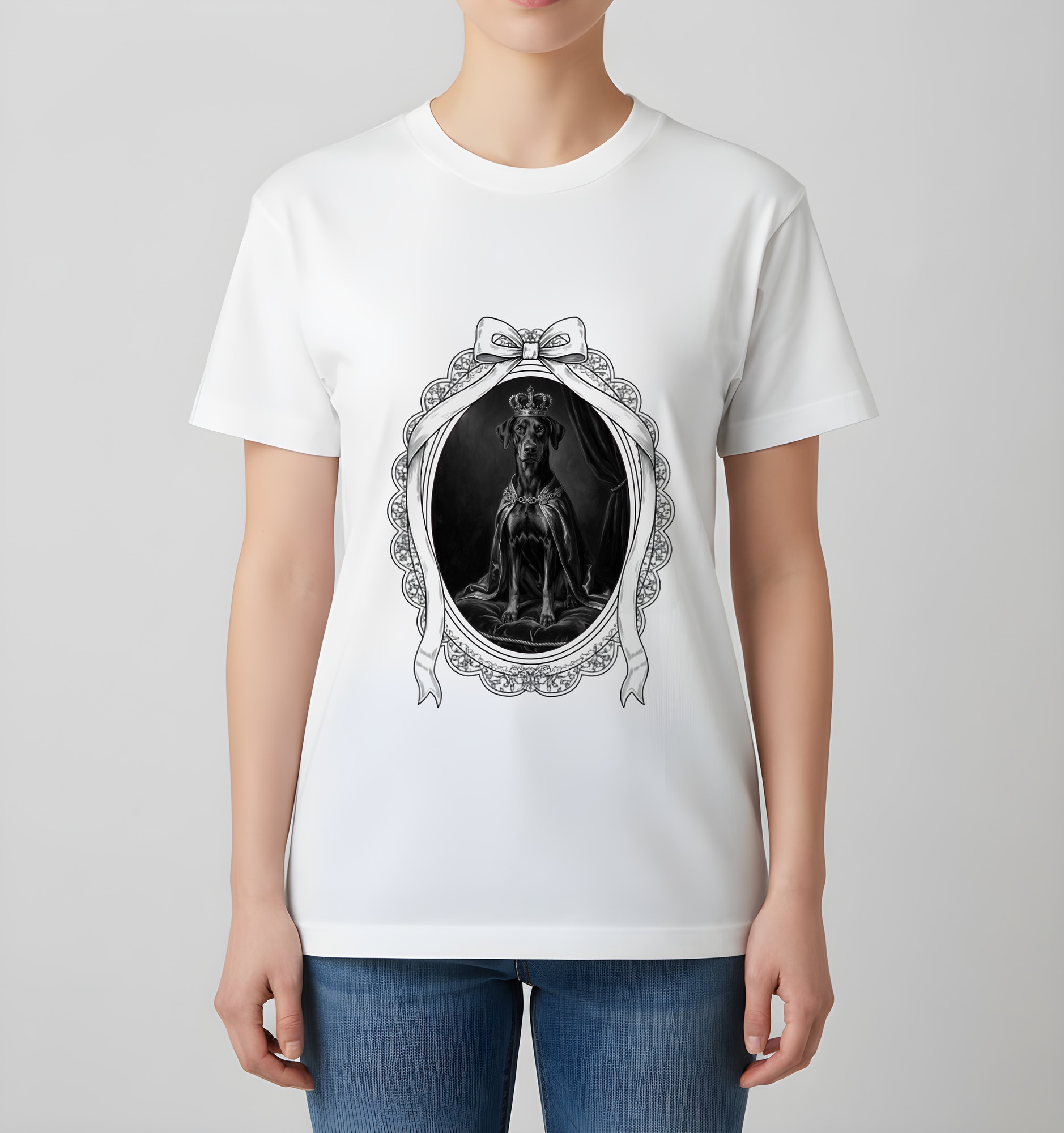 ドーベルマンのTシャツ 4枚目