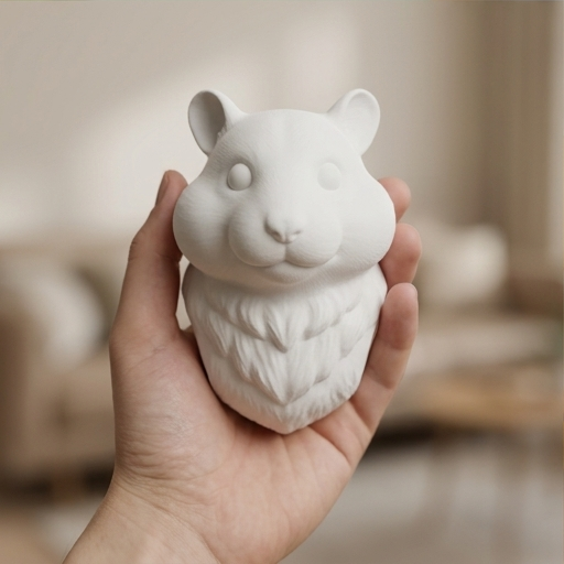 キンクマハムスターのルネサンス肖像画壁掛けレリーフ（4枚目）
