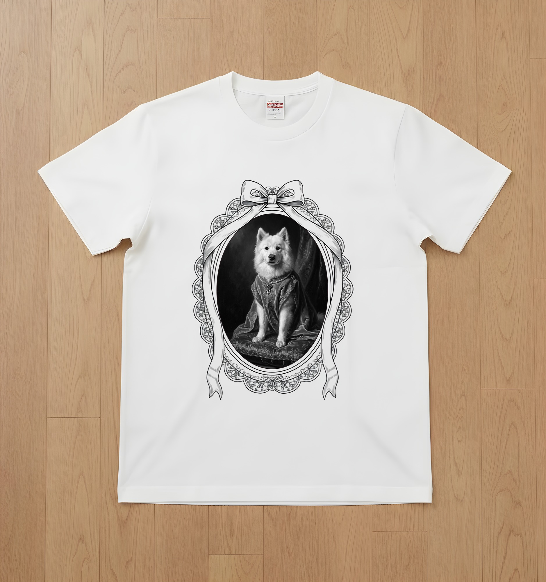 サモエドのTシャツ 1枚目