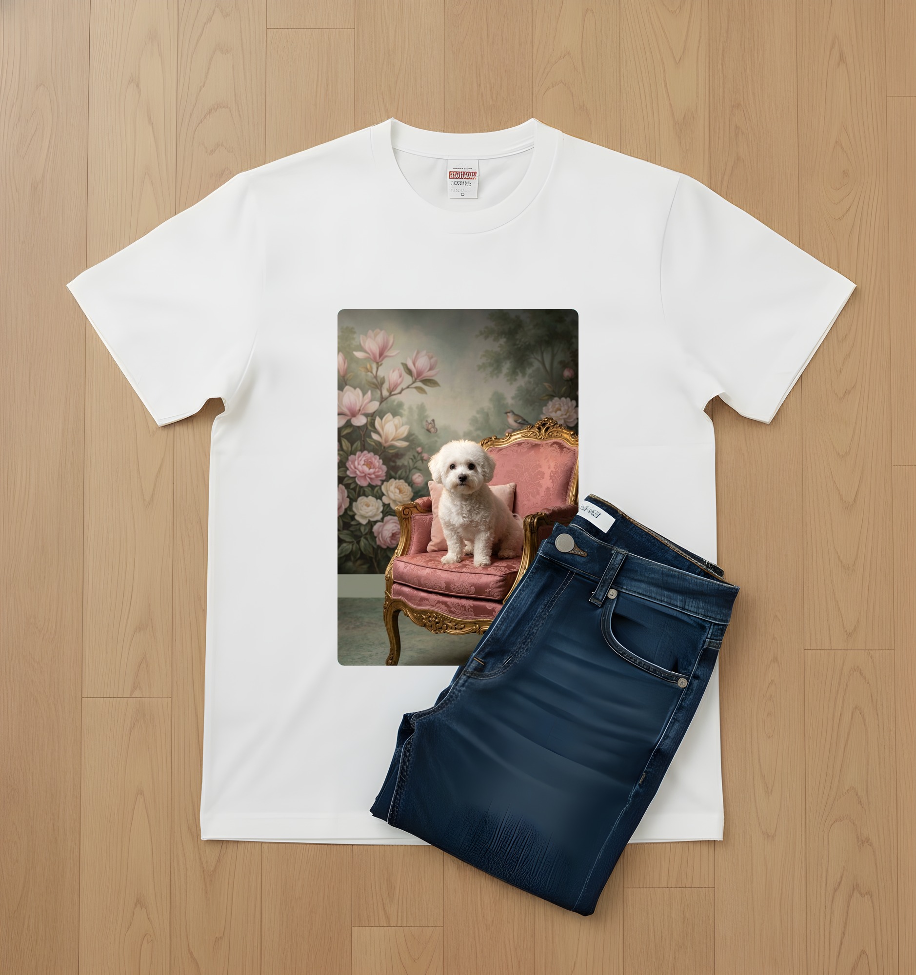 ビションフリーゼのTシャツ 2枚目