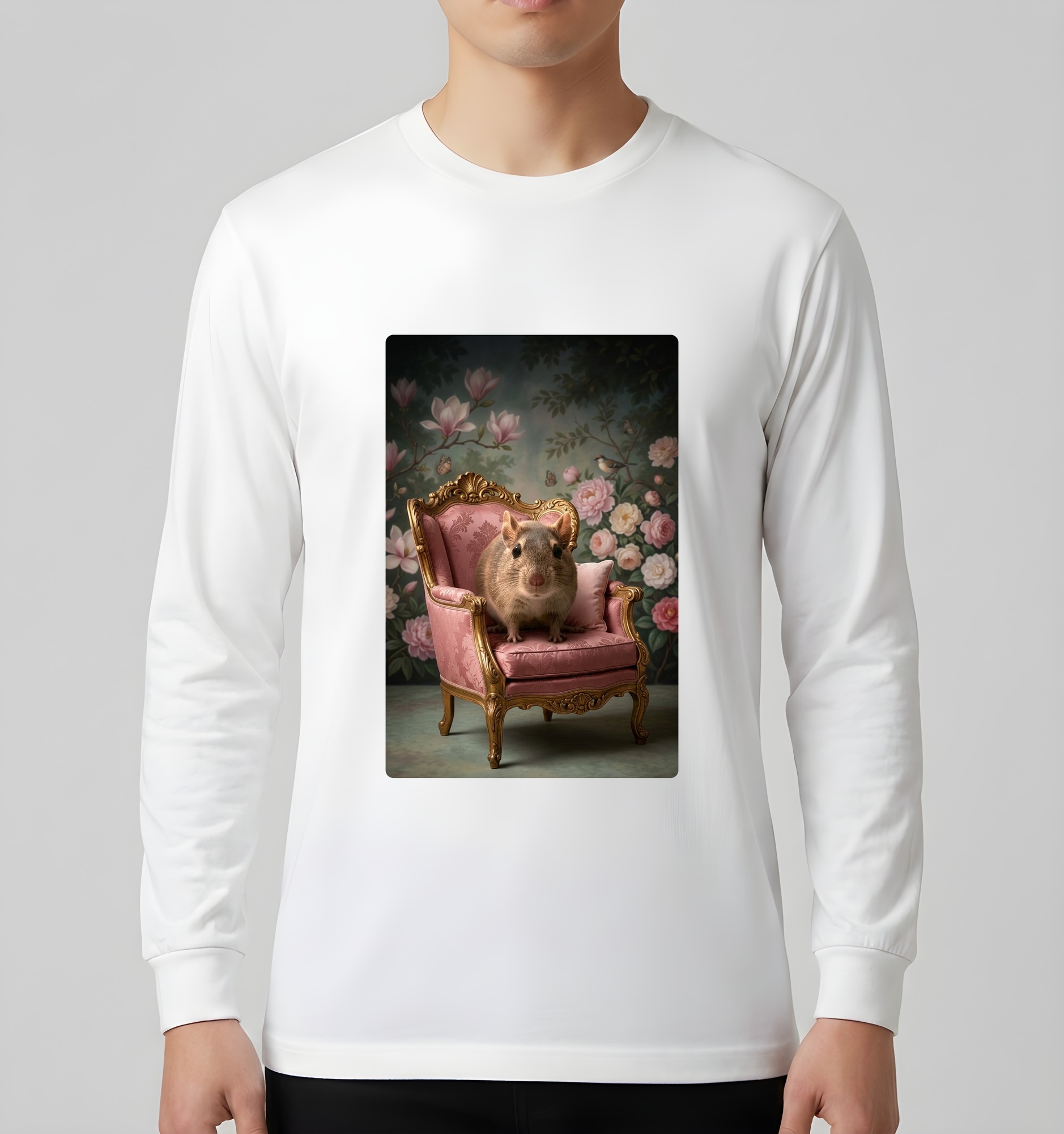デグーの長袖Tシャツ 3枚目