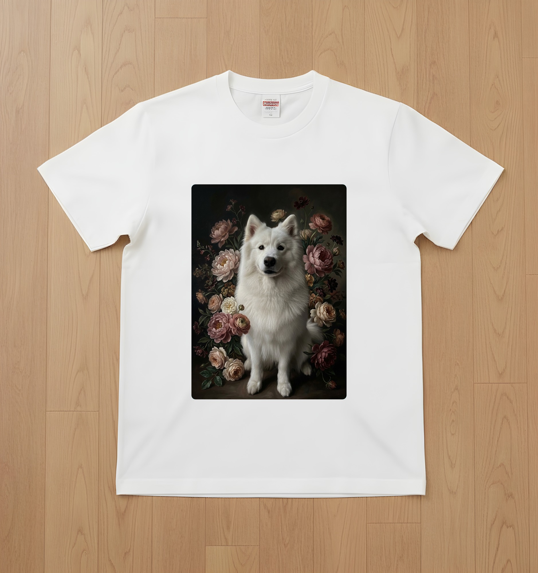サモエドのTシャツ 1枚目