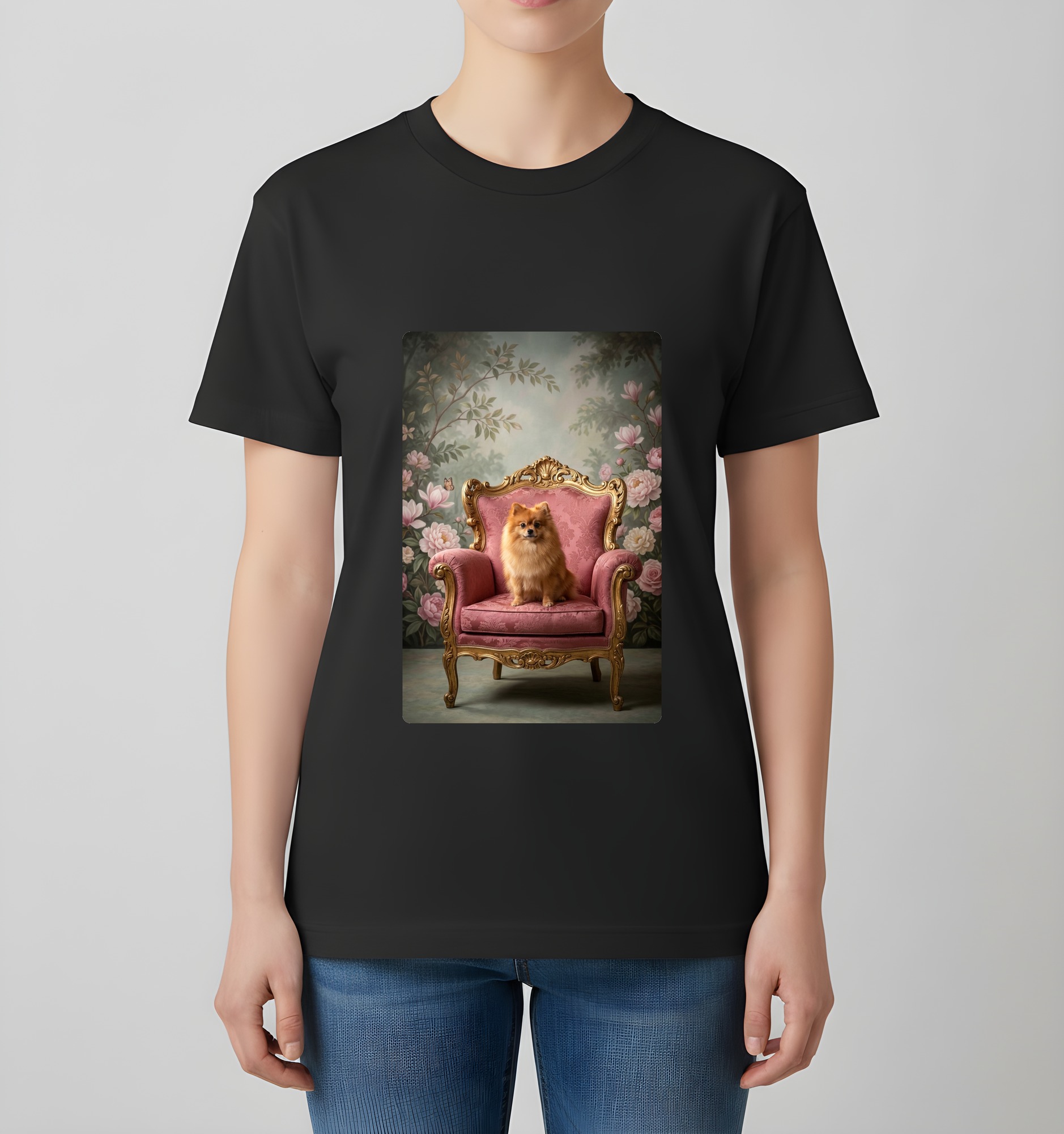 ポメラニアンのTシャツ 4枚目