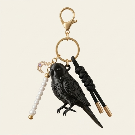 サザナミインコのキーホルダー 1枚目