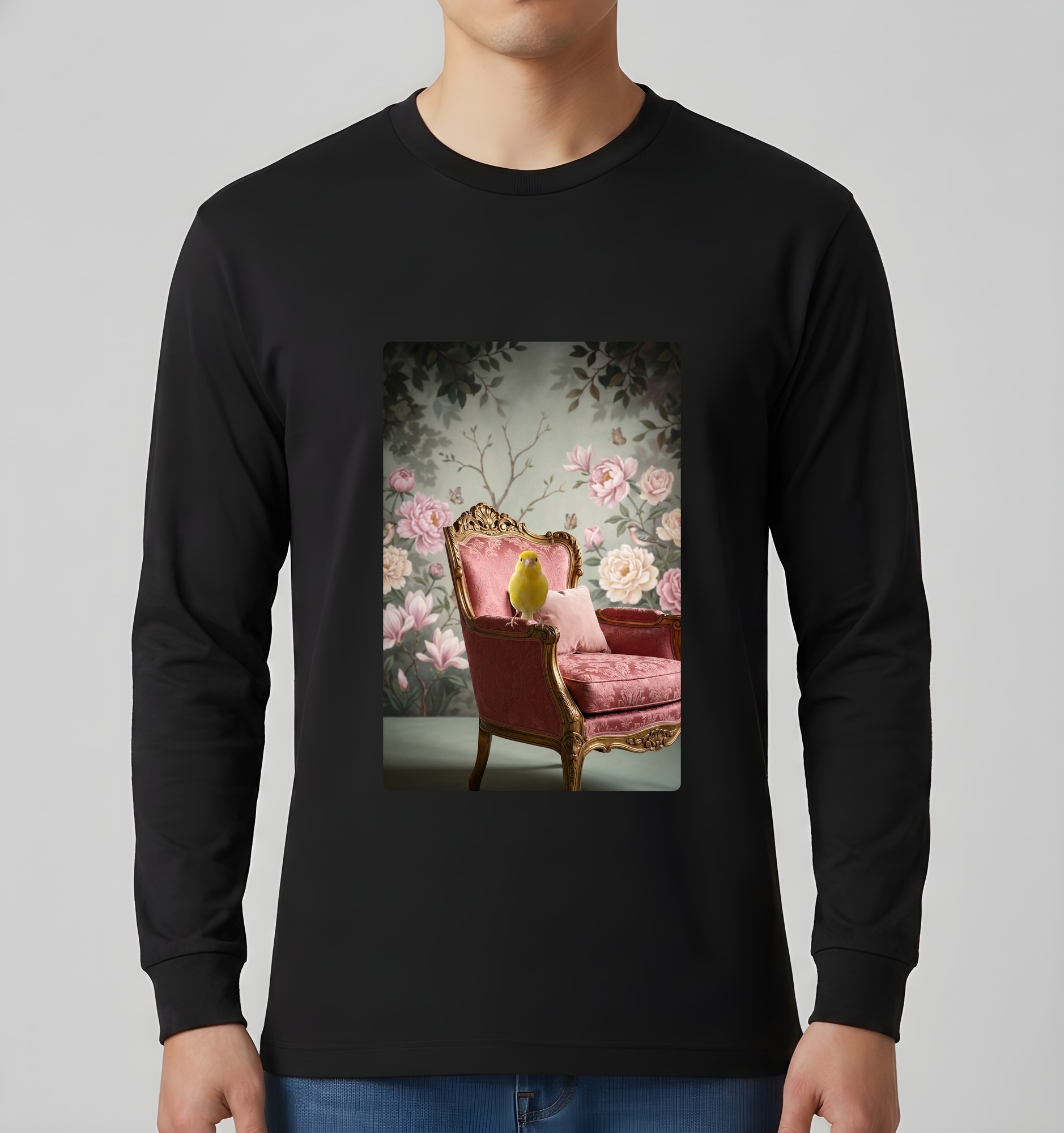 カナリアの長袖Tシャツ 3枚目