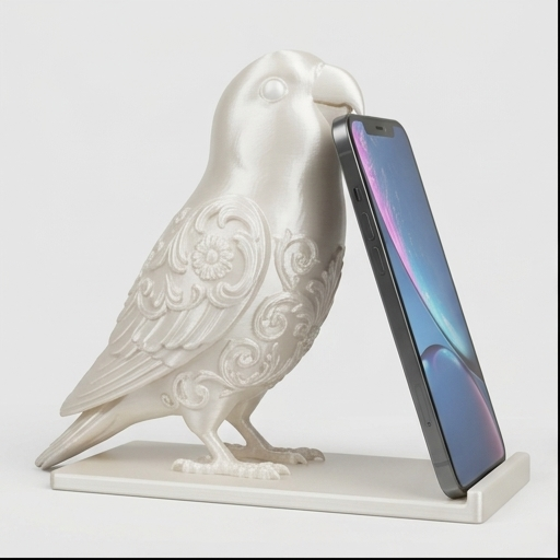 コザクラインコのスマホスタンド 1枚目