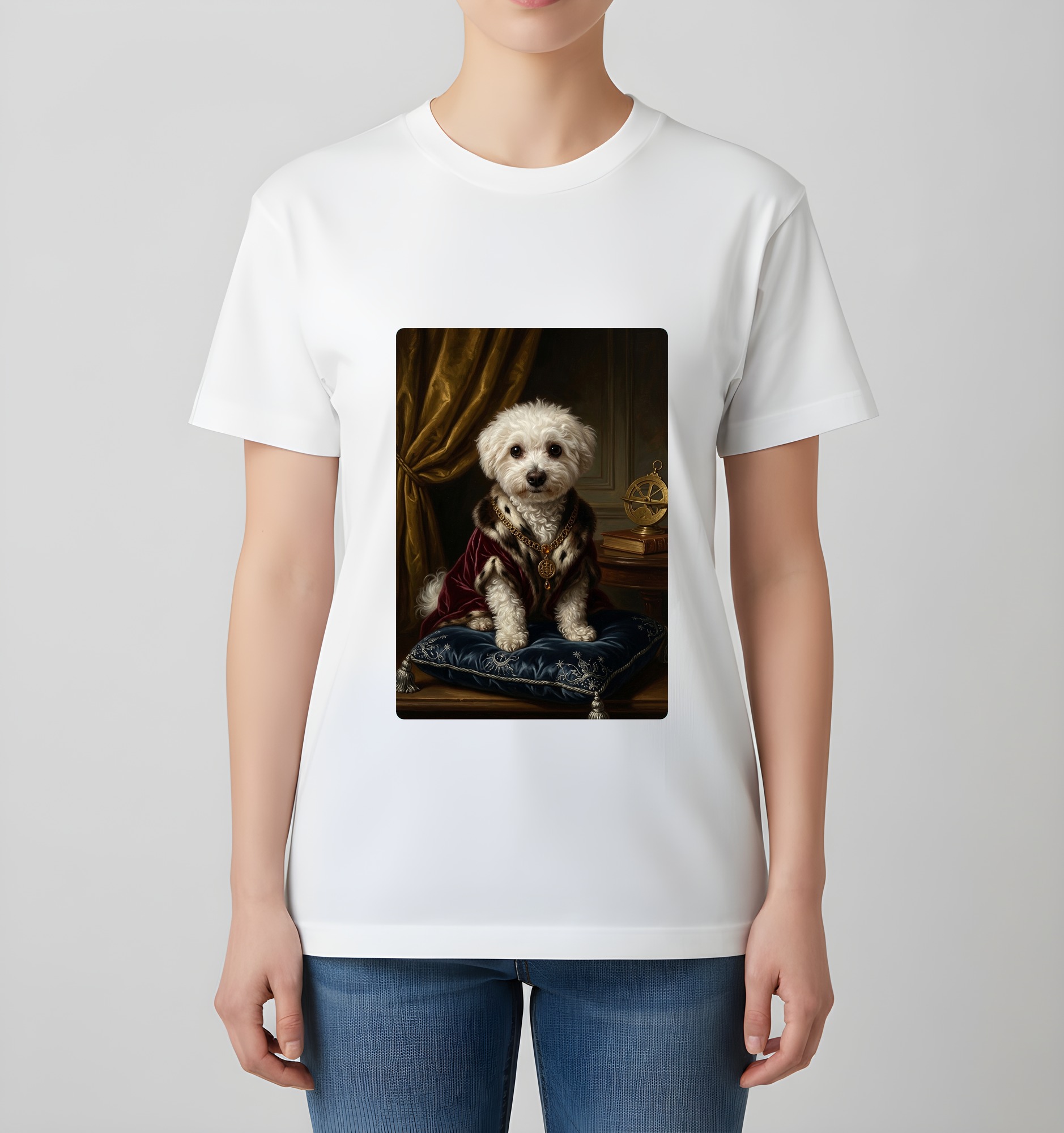 ビションフリーゼのTシャツ 4枚目