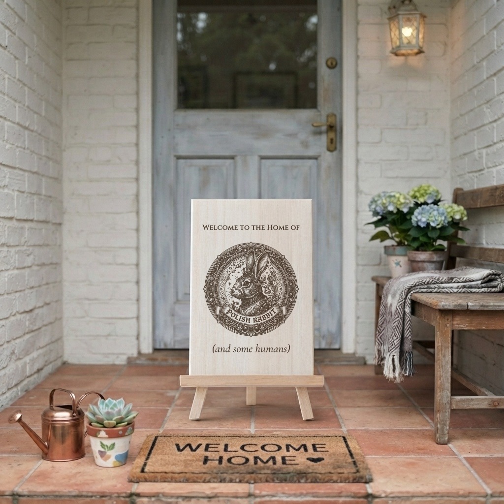 ポーリッシュのウェルカムボード 2枚目