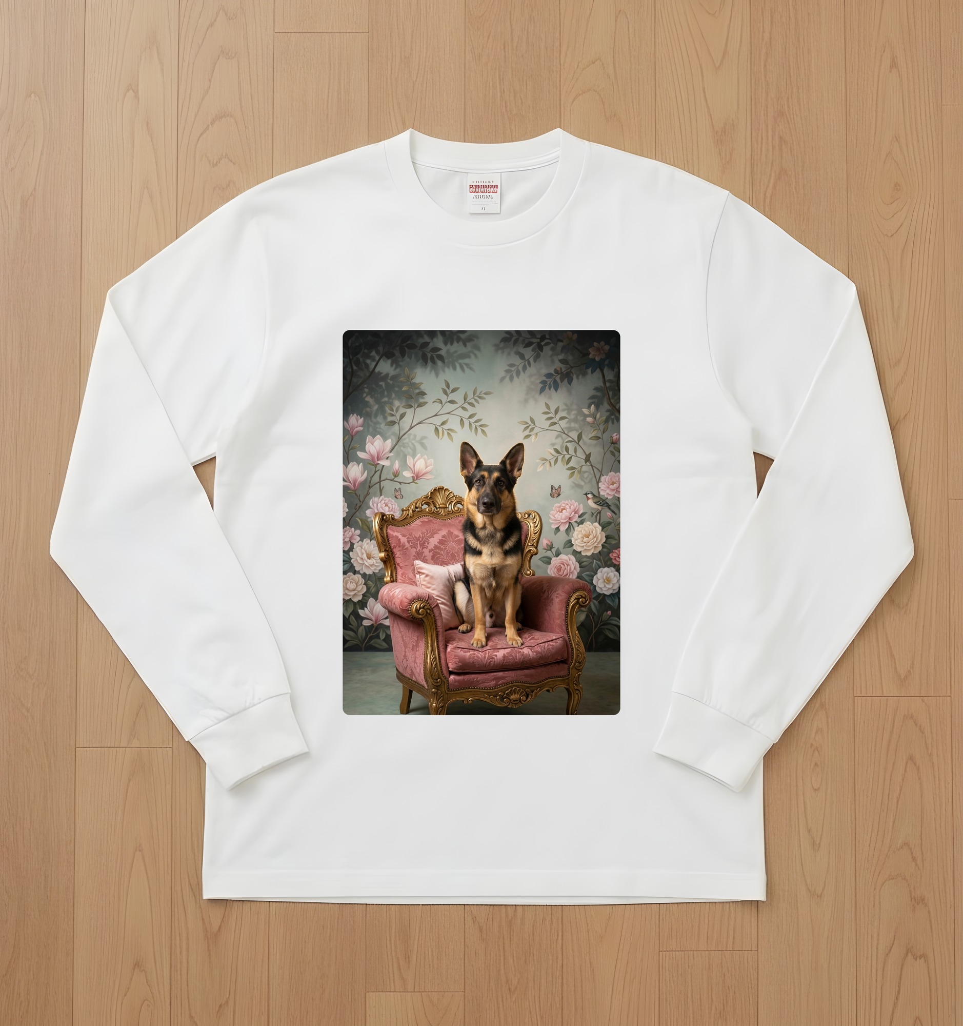 ジャーマンシェパードの長袖Tシャツ 1枚目
