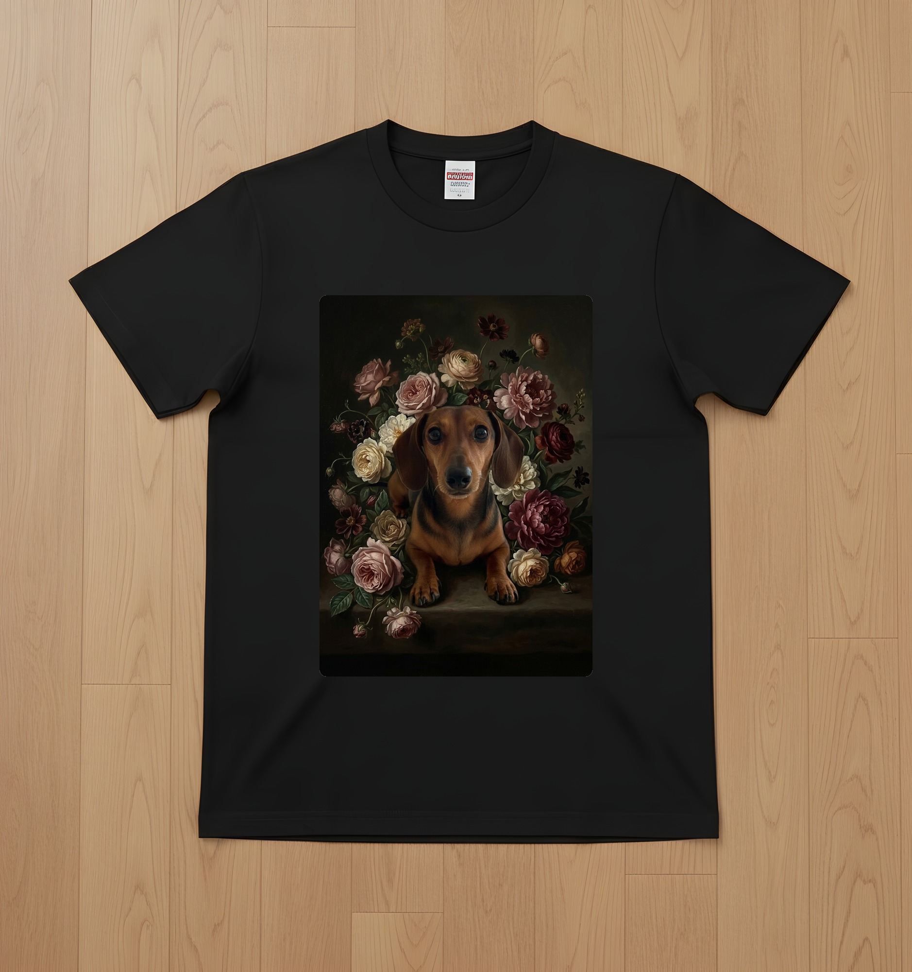 ミニチュアダックスフンドのTシャツ 1枚目