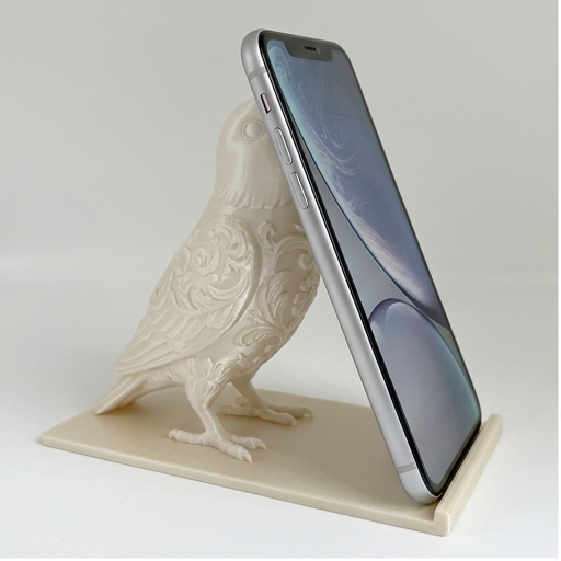 アレクサンドリンインコのスマホスタンド 1枚目