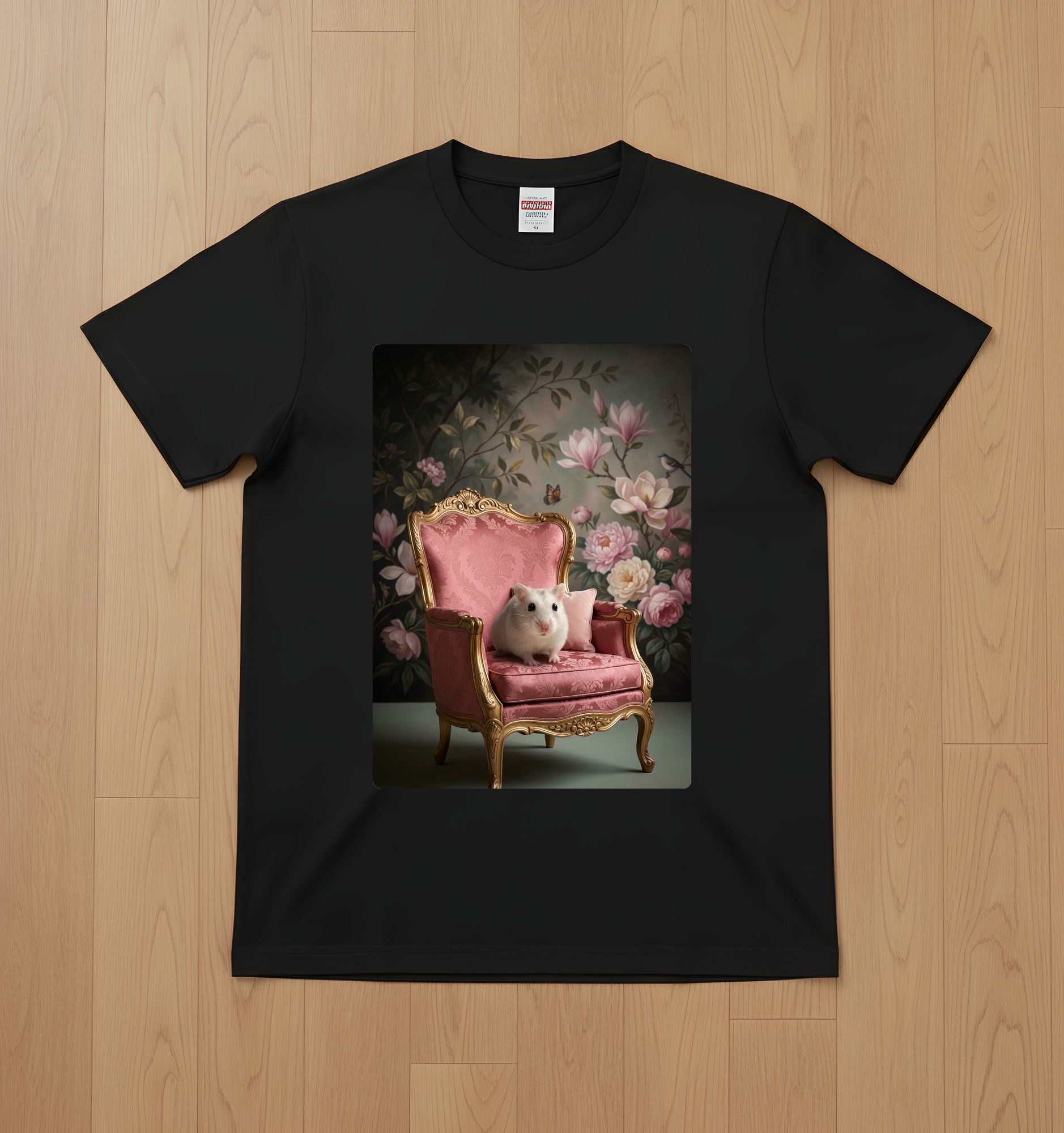 パールホワイトハムスターのTシャツ 1枚目