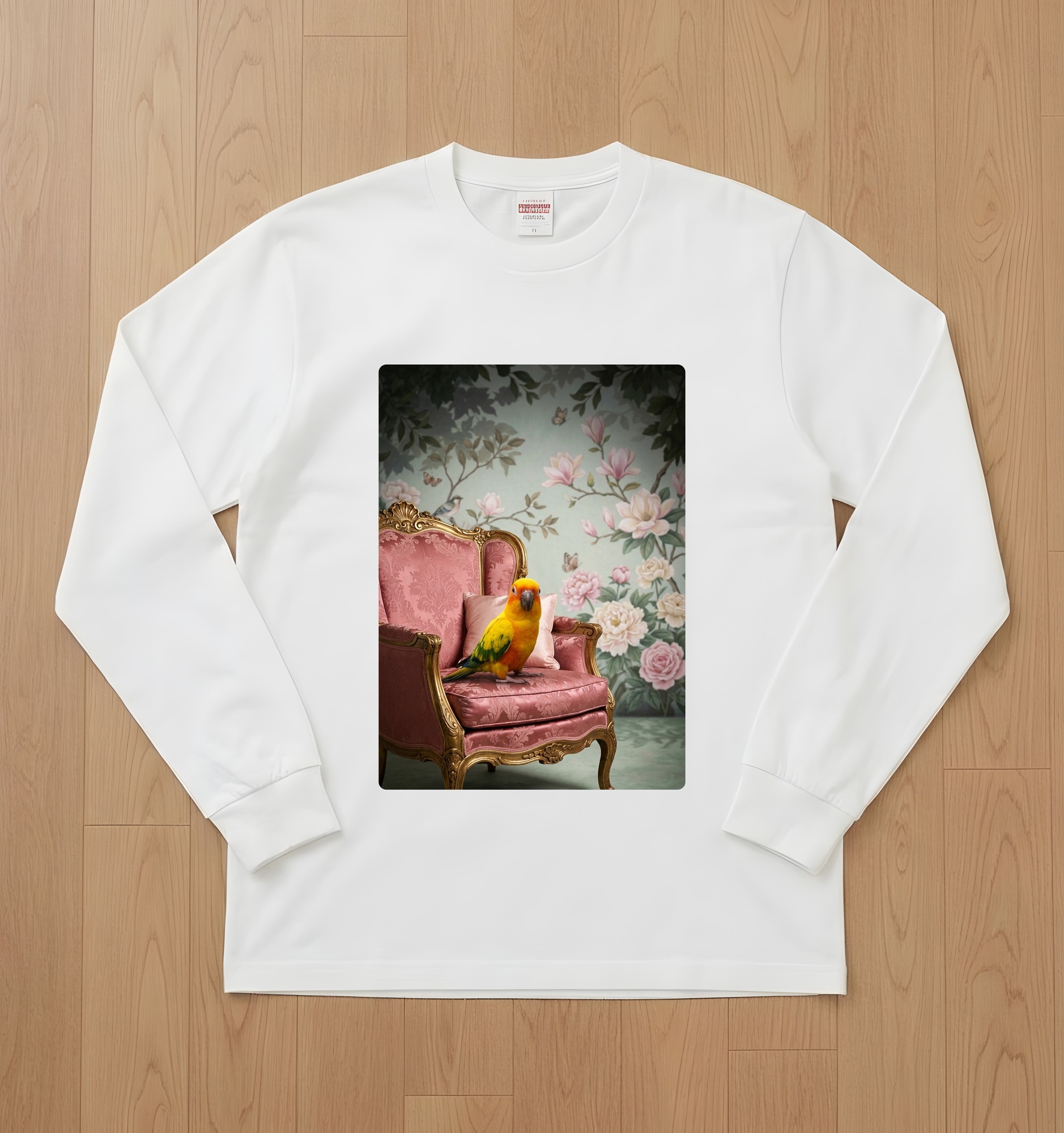 ナナイロメキシコインコの長袖Tシャツ 1枚目