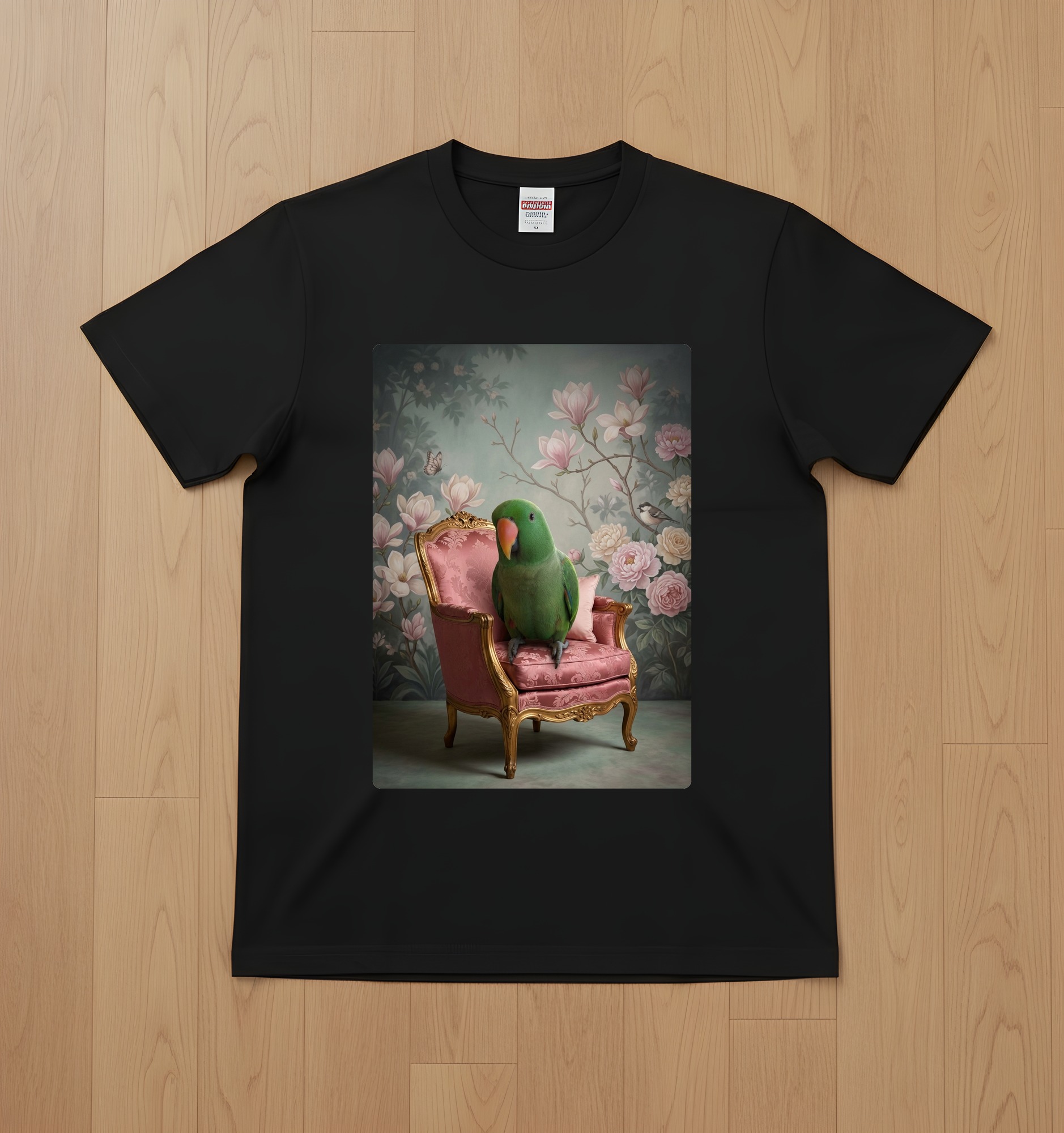 オオハナインコのTシャツ 1枚目