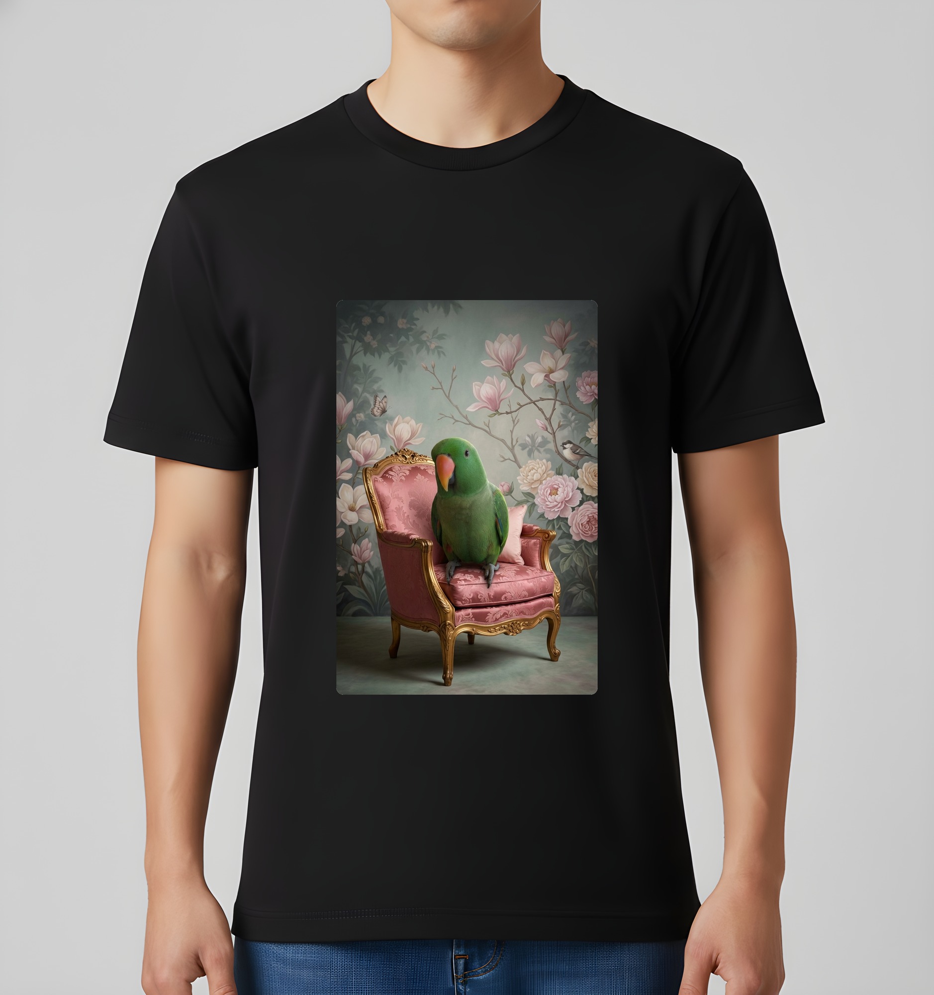 オオハナインコのTシャツ 3枚目