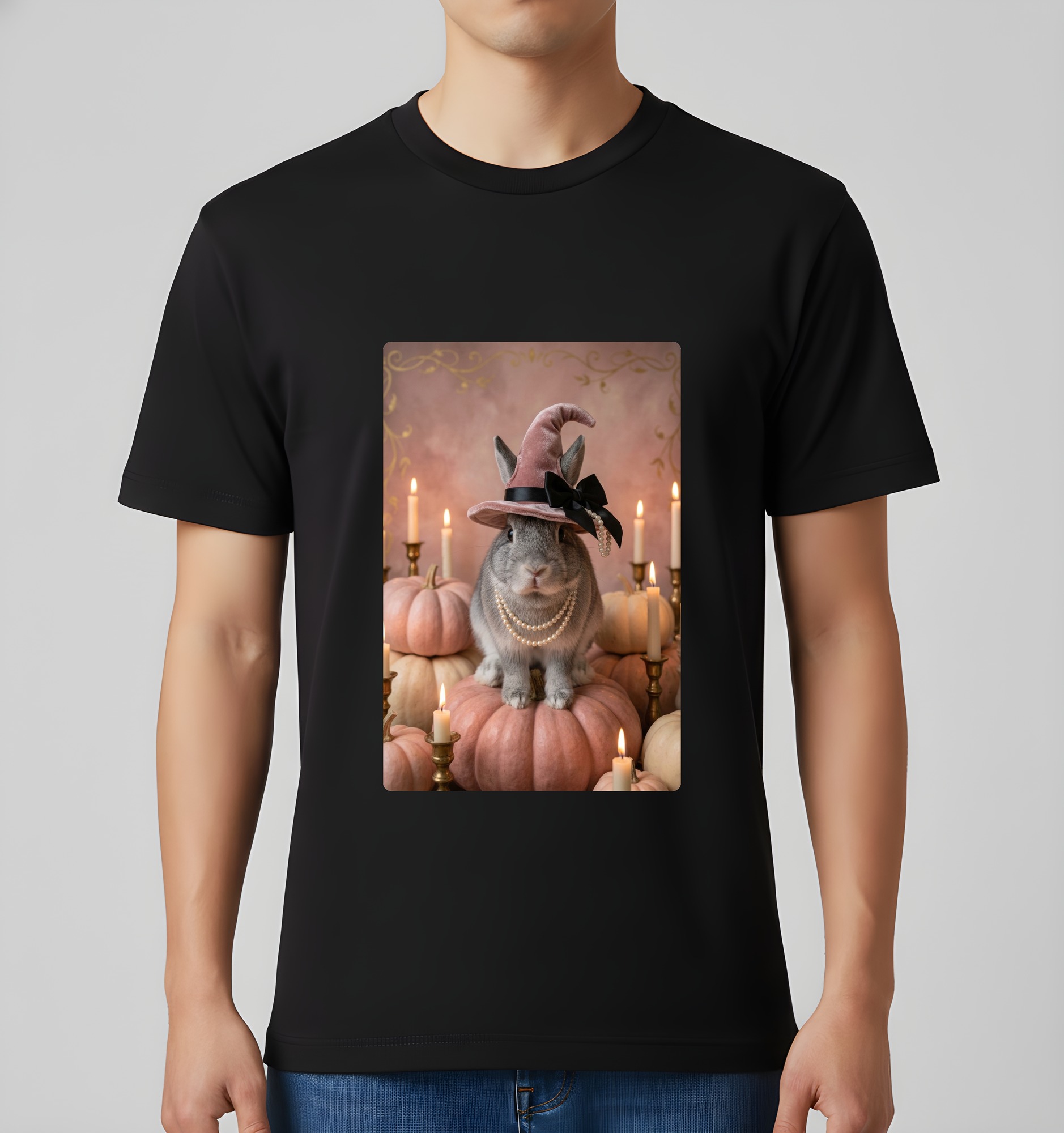 チンチラうさぎのTシャツ 3枚目