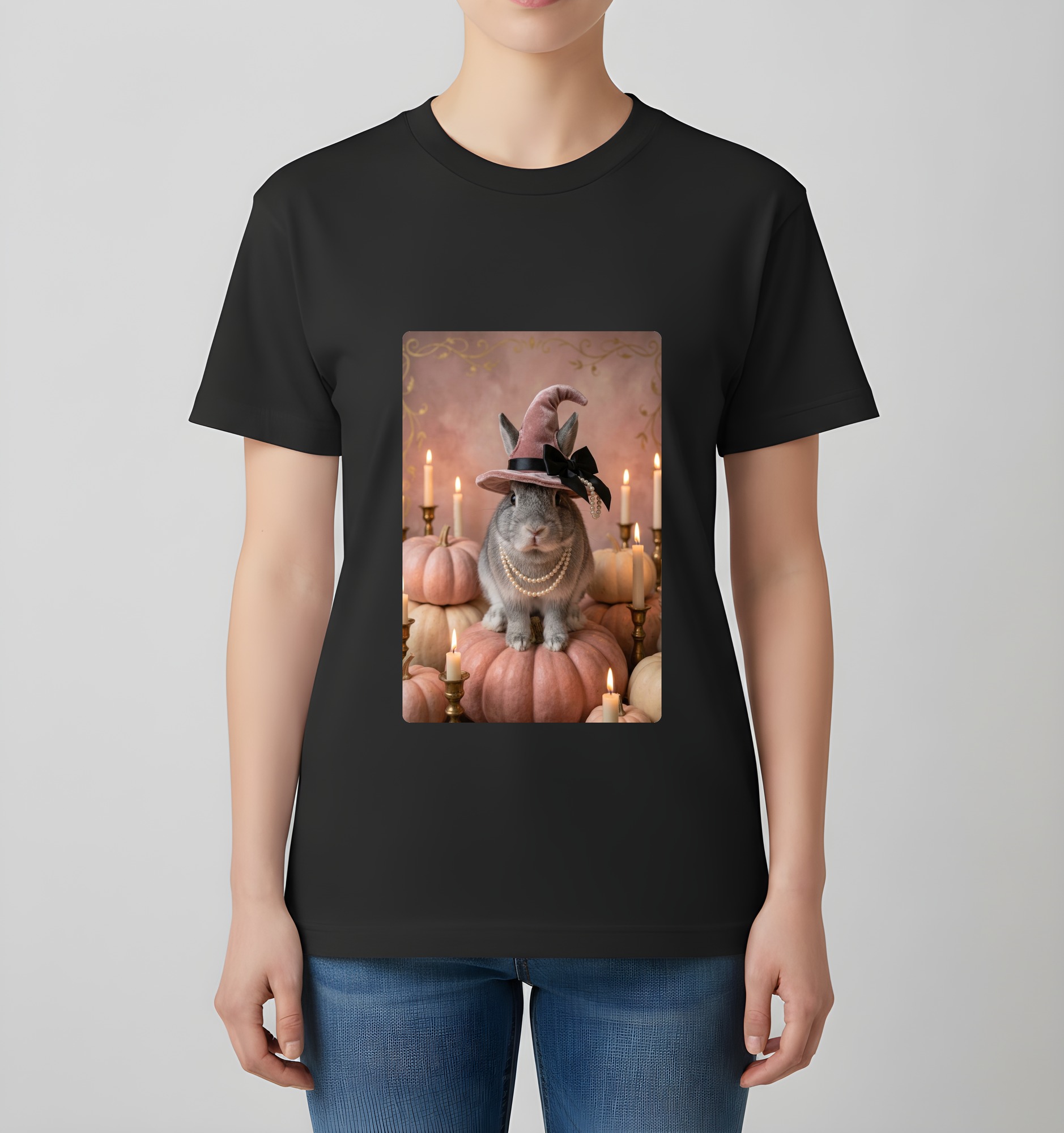チンチラうさぎのTシャツ 4枚目