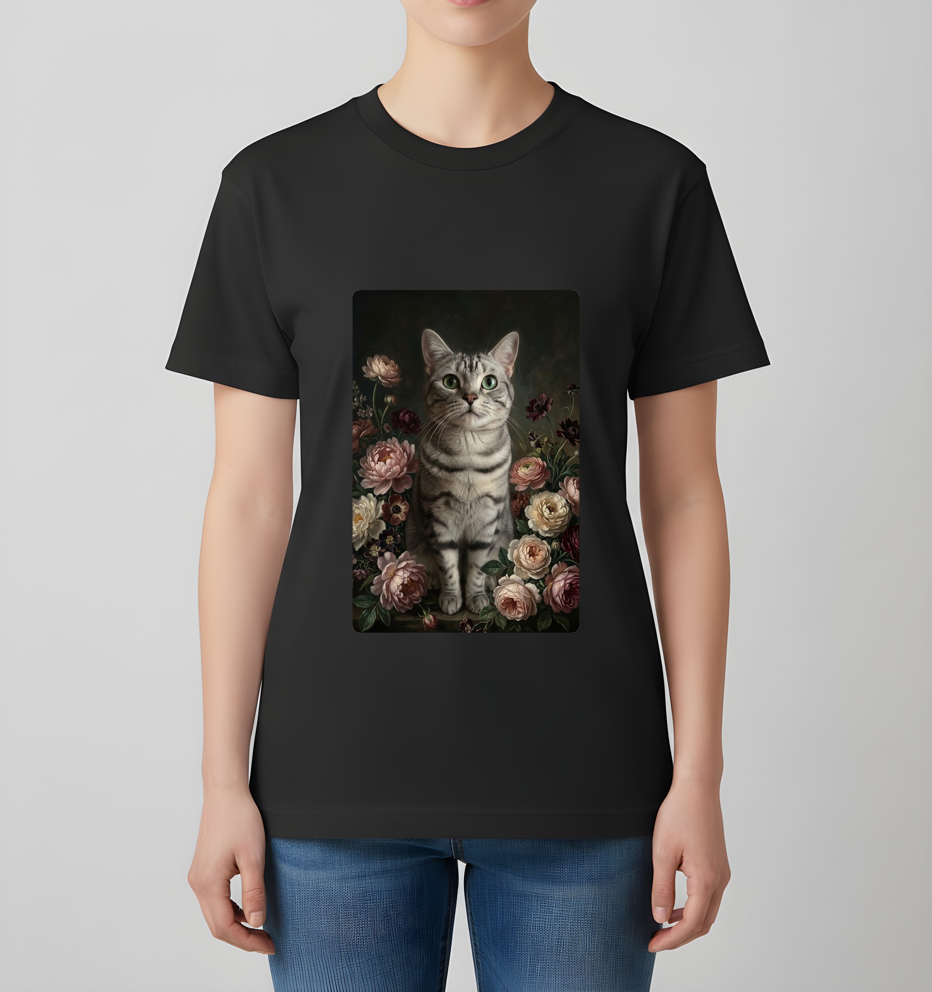 アメリカンショートヘアのTシャツ 4枚目