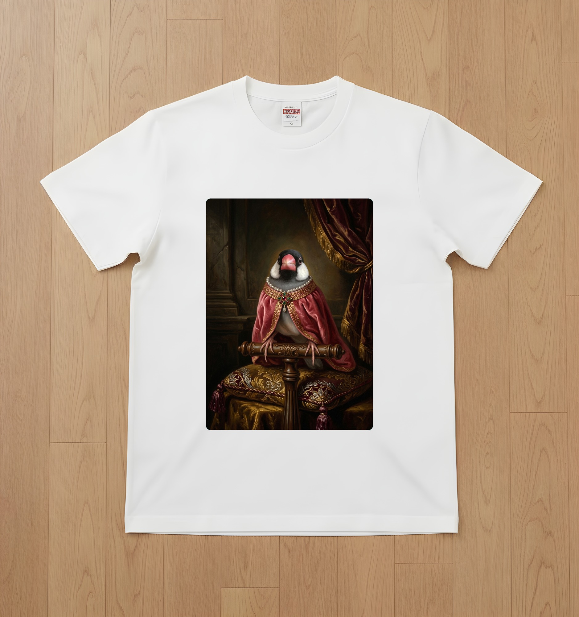 文鳥・ブンチョウのTシャツ 1枚目