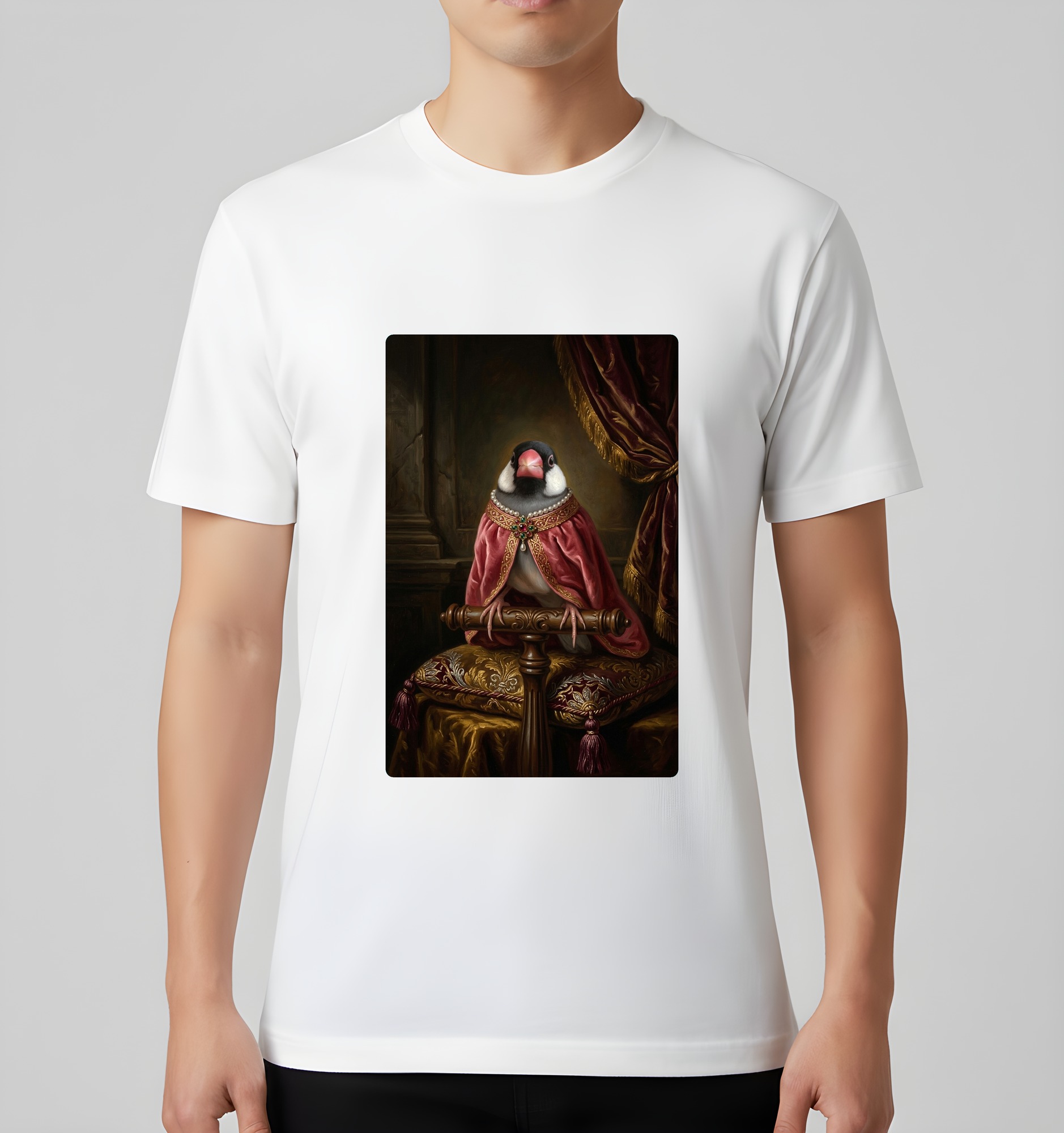 文鳥・ブンチョウのTシャツ 3枚目