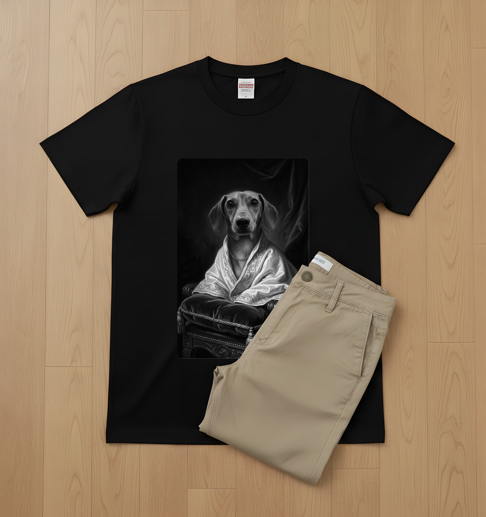 ミニチュアダックスフンドのTシャツ 2枚目