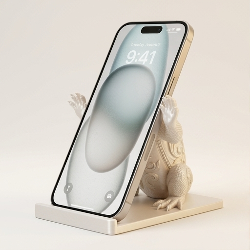 サイイグアナのスマホスタンド 1枚目
