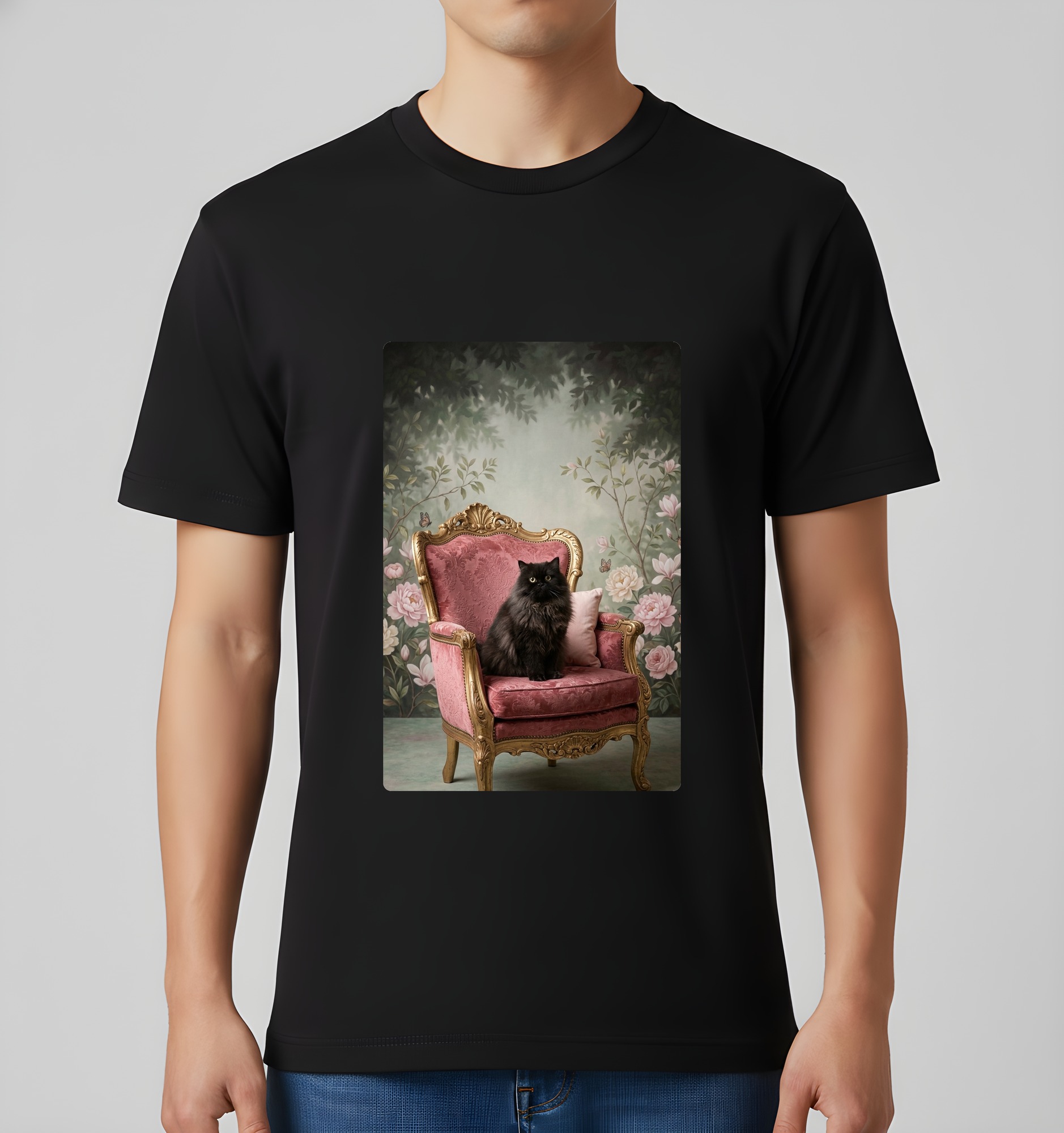 ペルシャ猫のTシャツ 3枚目